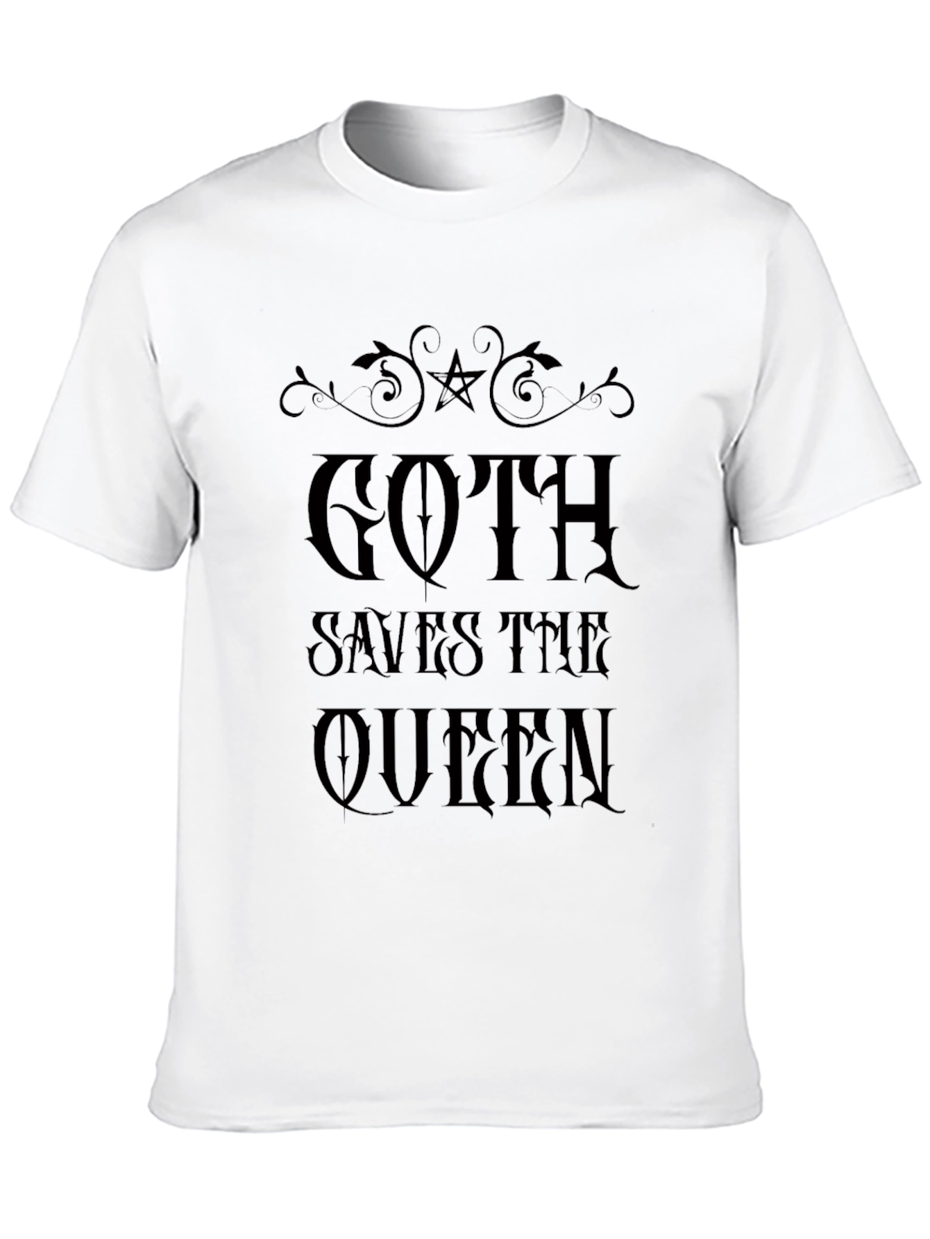 Goth Saves the Queen Graphic T-Shirt