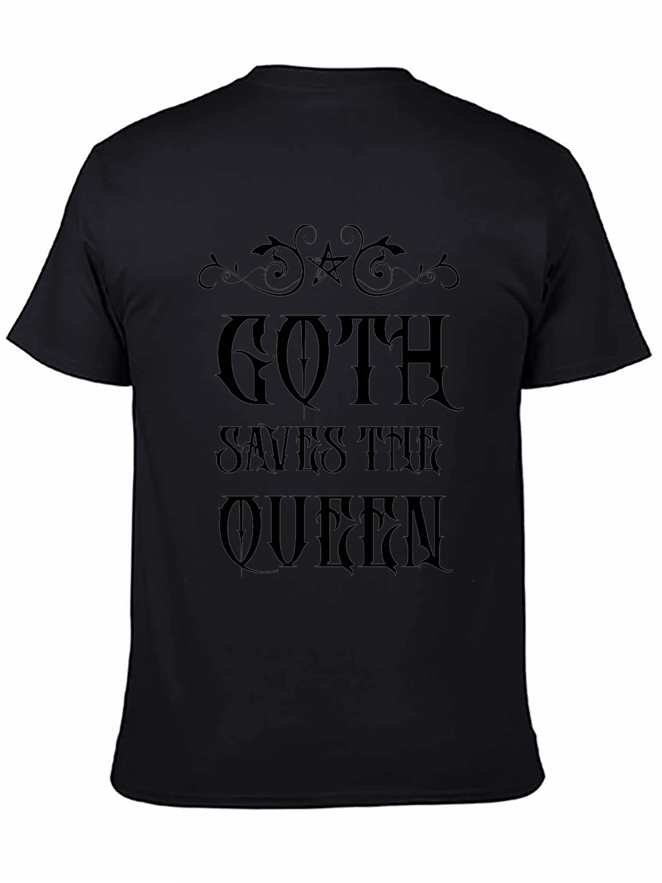 Goth Saves the Queen Graphic T-Shirt