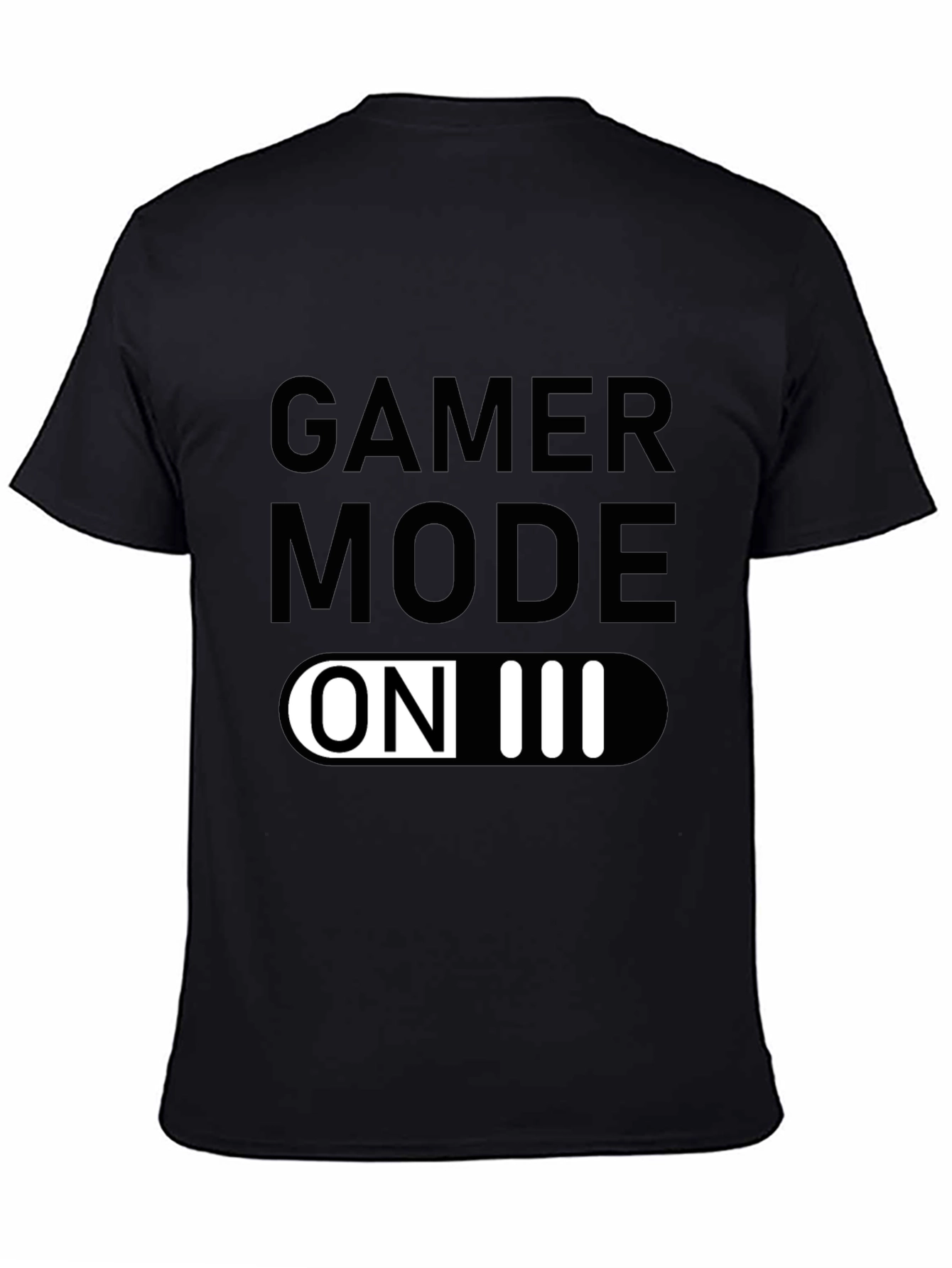 Gamer Mode On Black T-Shirt