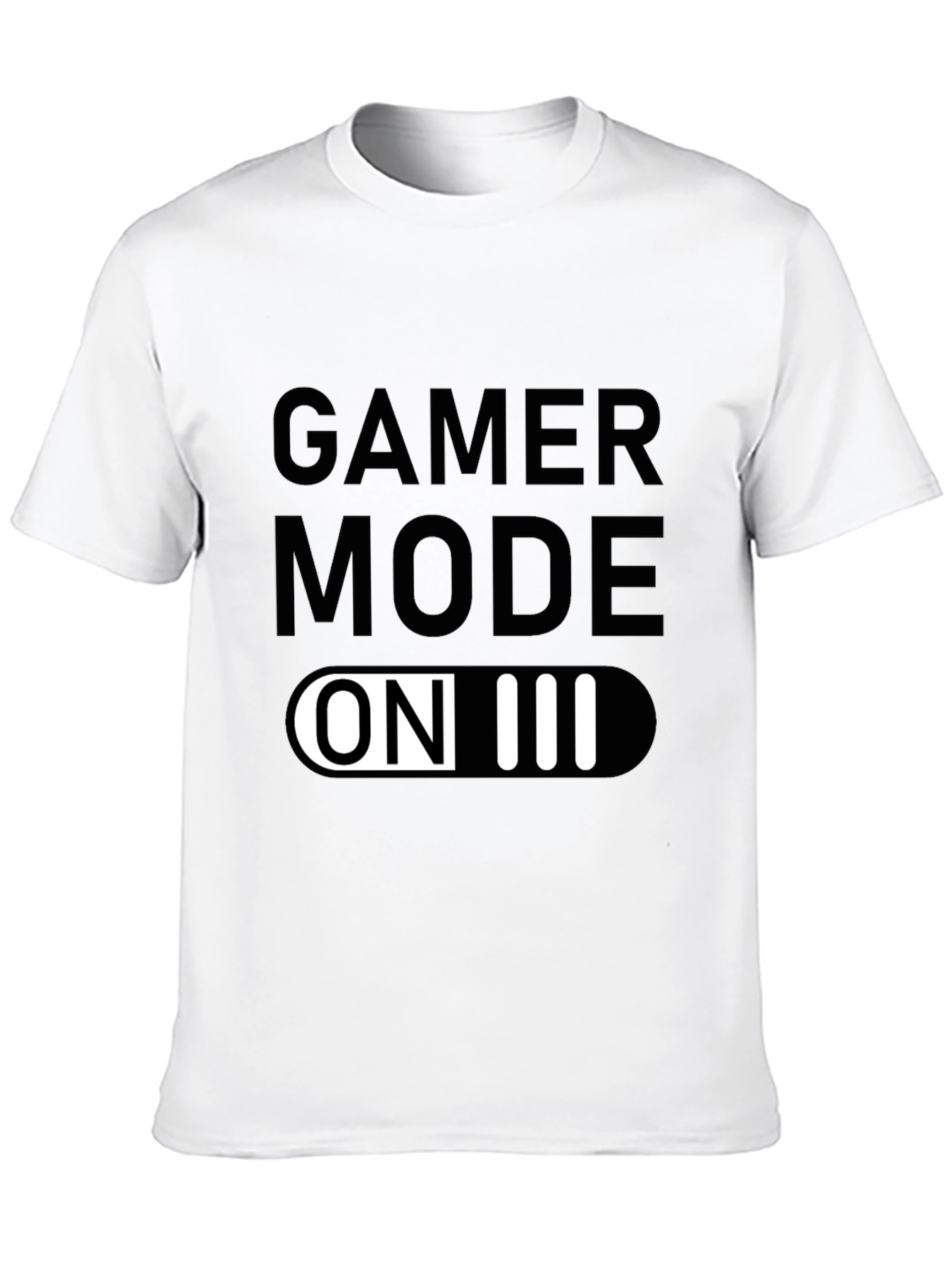 Gamer Mode On Black T-Shirt
