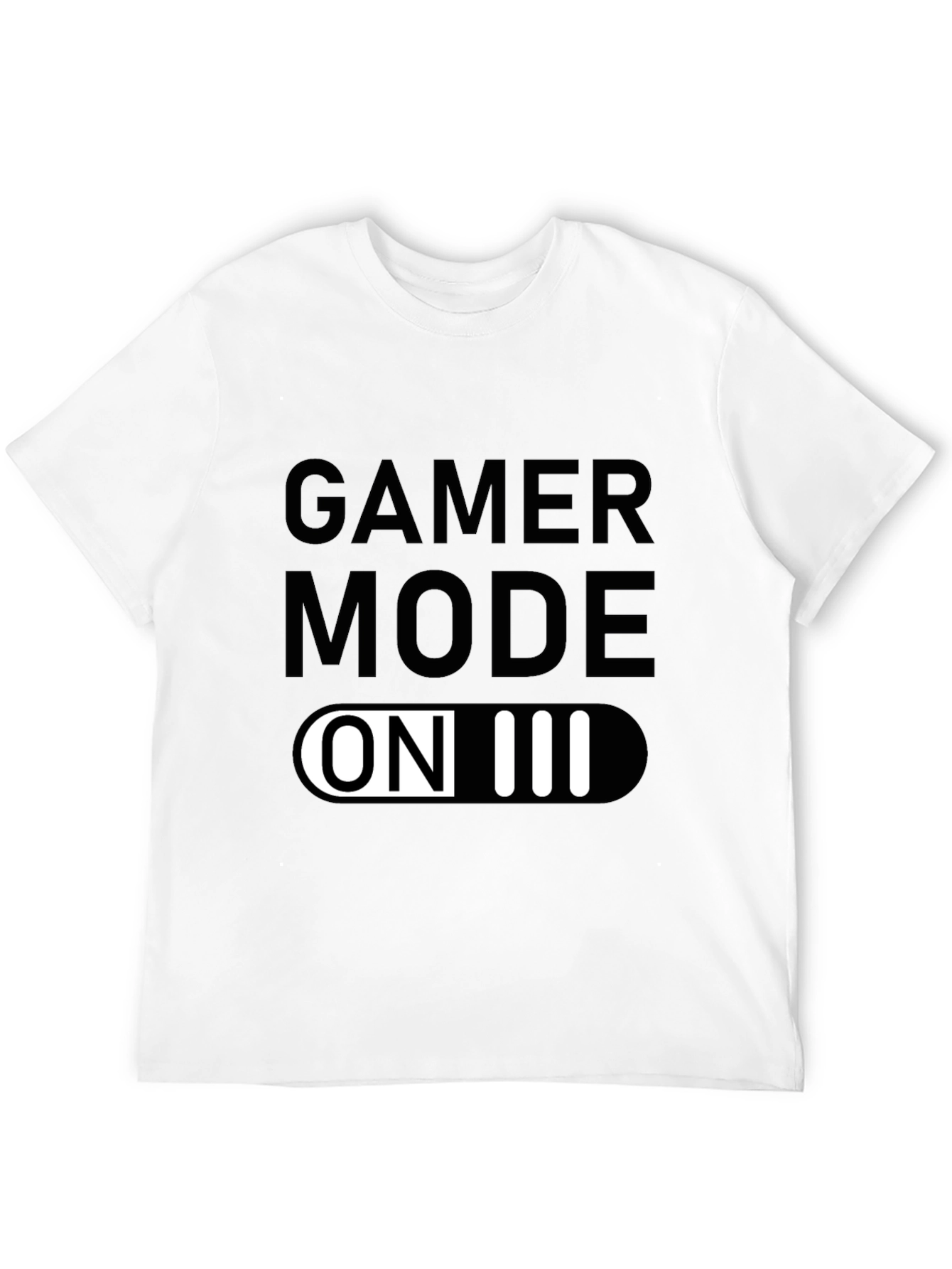 Gamer Mode On Black T-Shirt