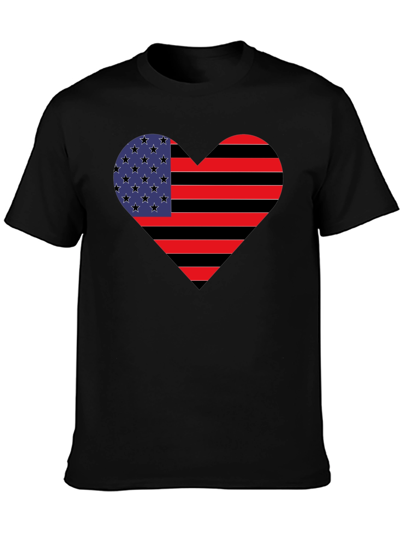 American Heart Flag T-Shirt