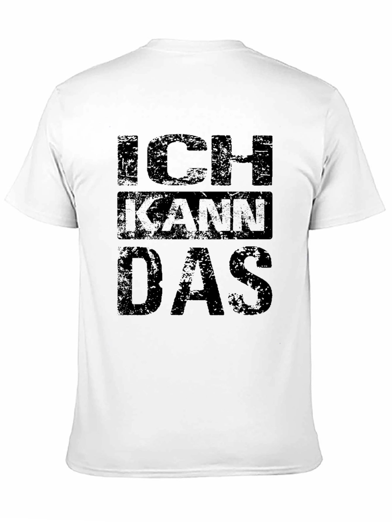 Ich Kann Das Graphic Tee - Black T-Shirt