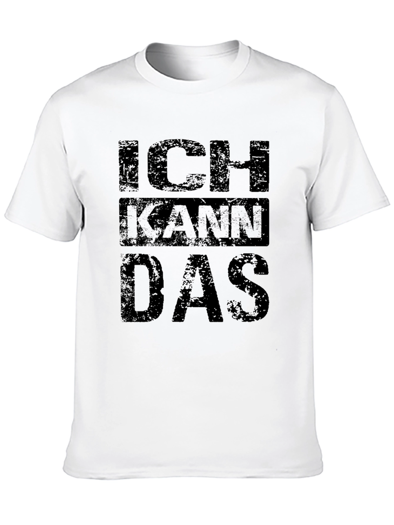 Ich Kann Das Graphic Tee - Black T-Shirt
