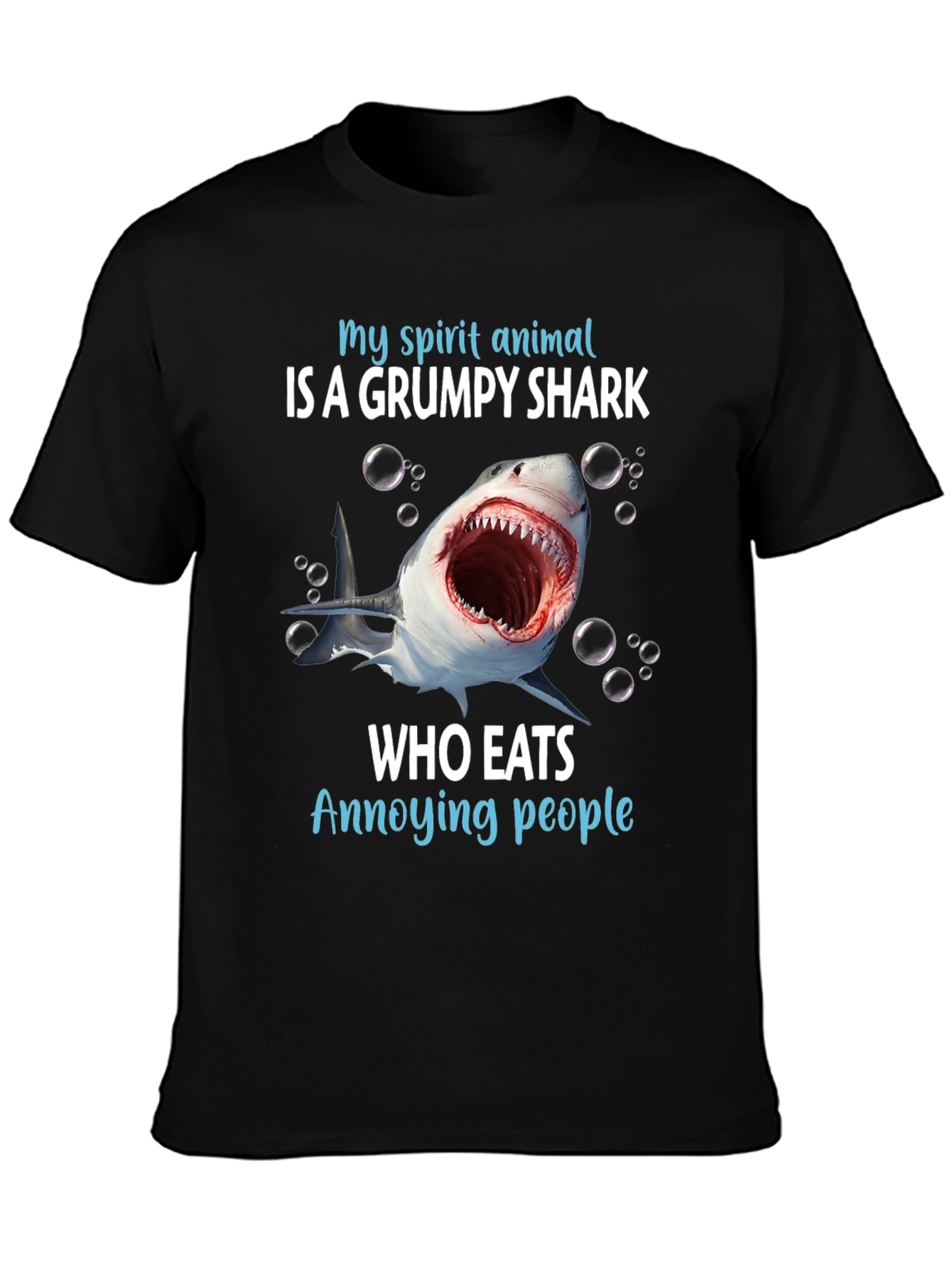 Grumpy Shark T-Shirt -  My Spirit Animal Tee