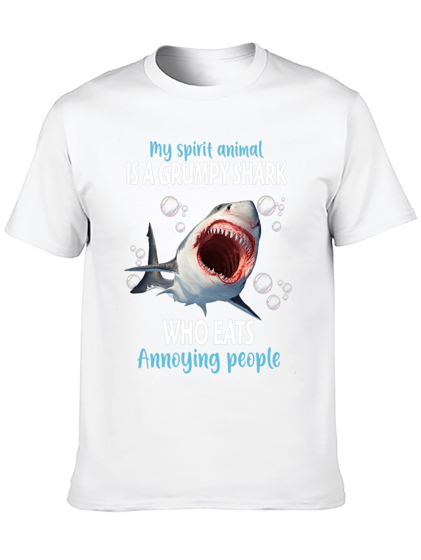 Grumpy Shark T-Shirt -  My Spirit Animal Tee