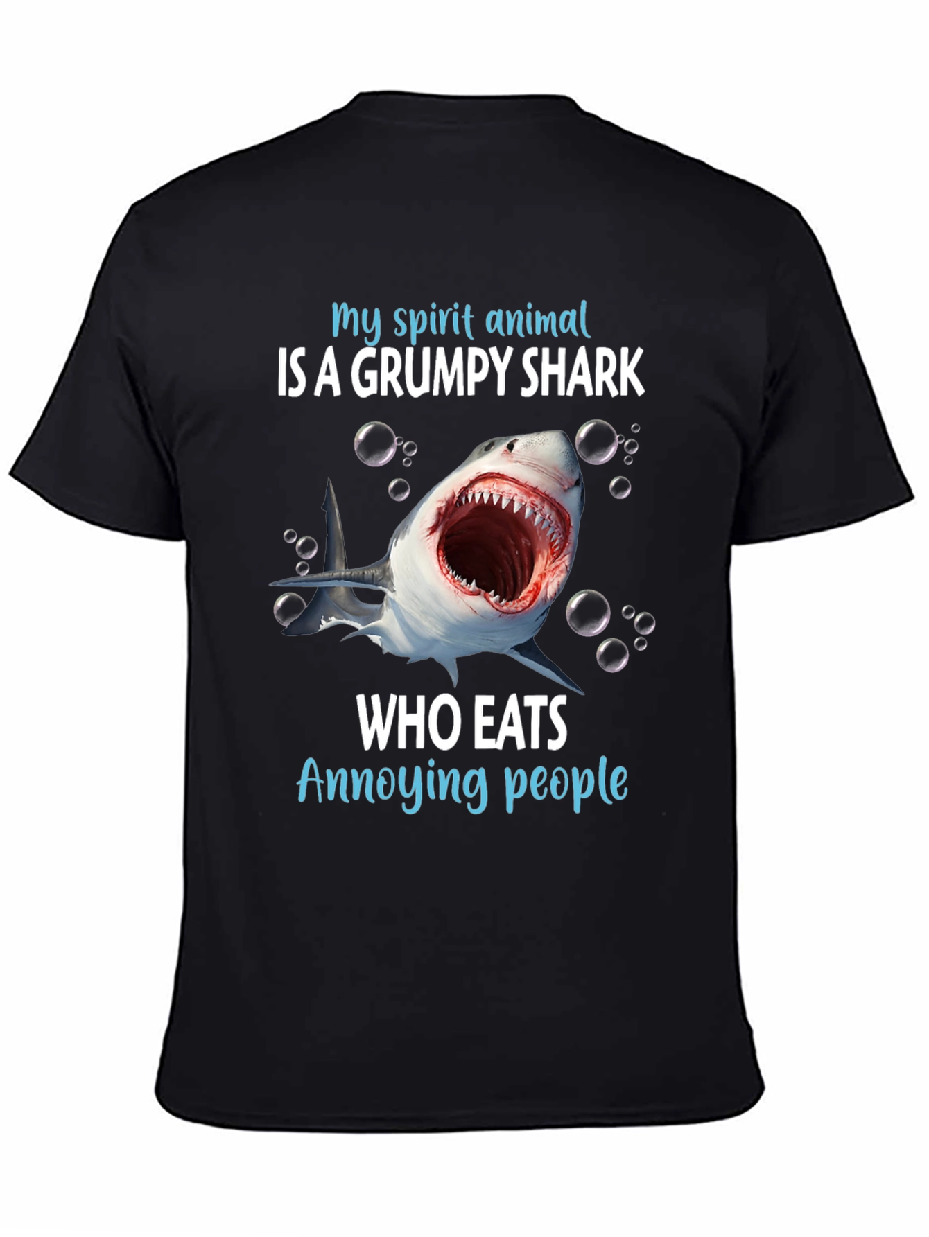 Grumpy Shark T-Shirt -  My Spirit Animal Tee