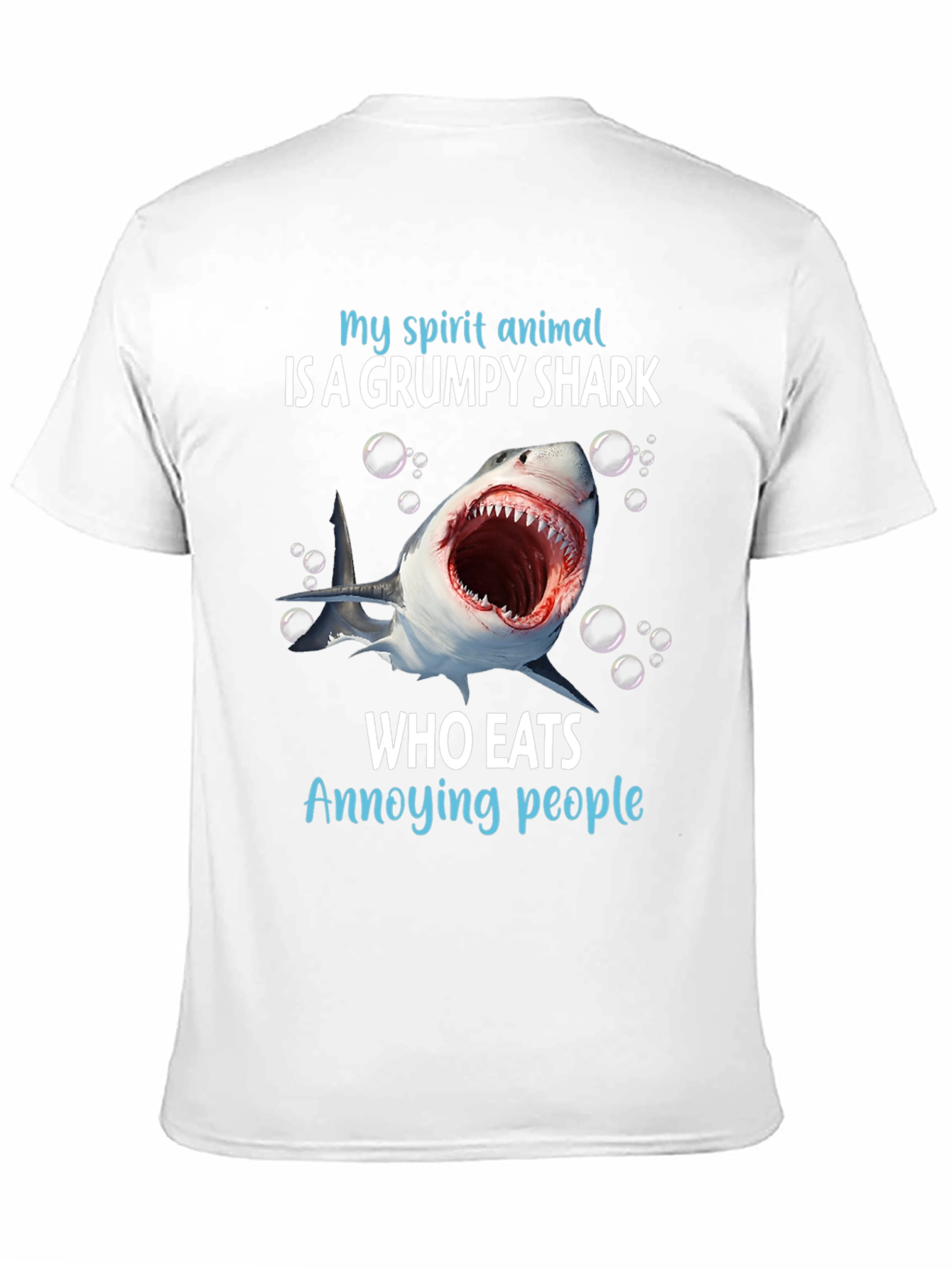 Grumpy Shark T-Shirt -  My Spirit Animal Tee