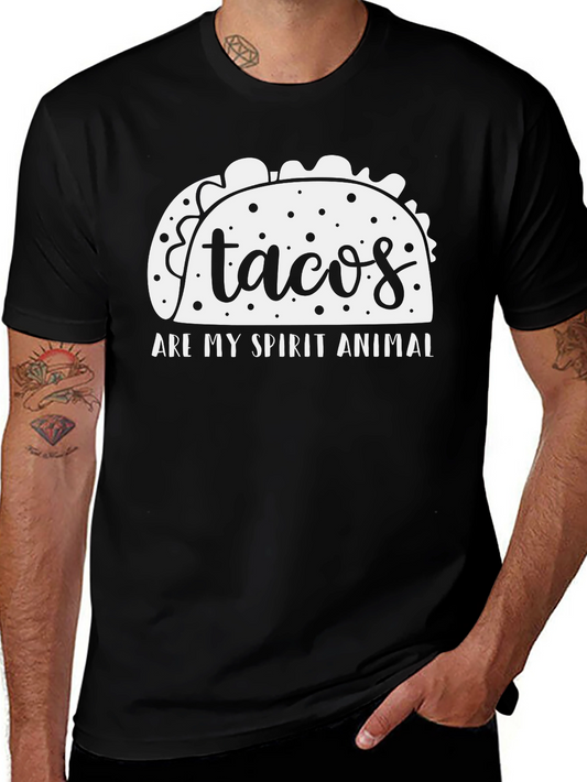 Tacos Are My Spirit Animal Graphic Tee