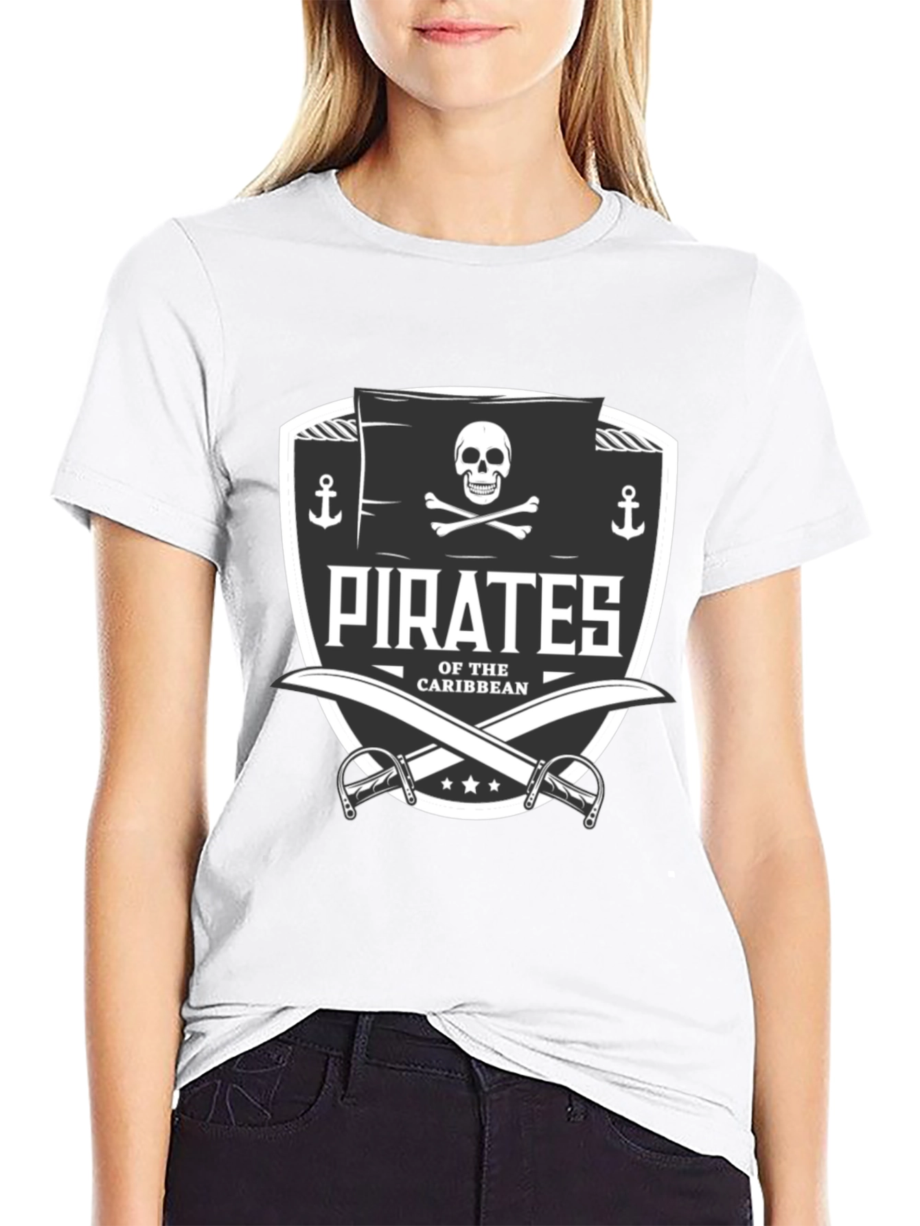 Pirates of the Caribbean Black T-Shirt