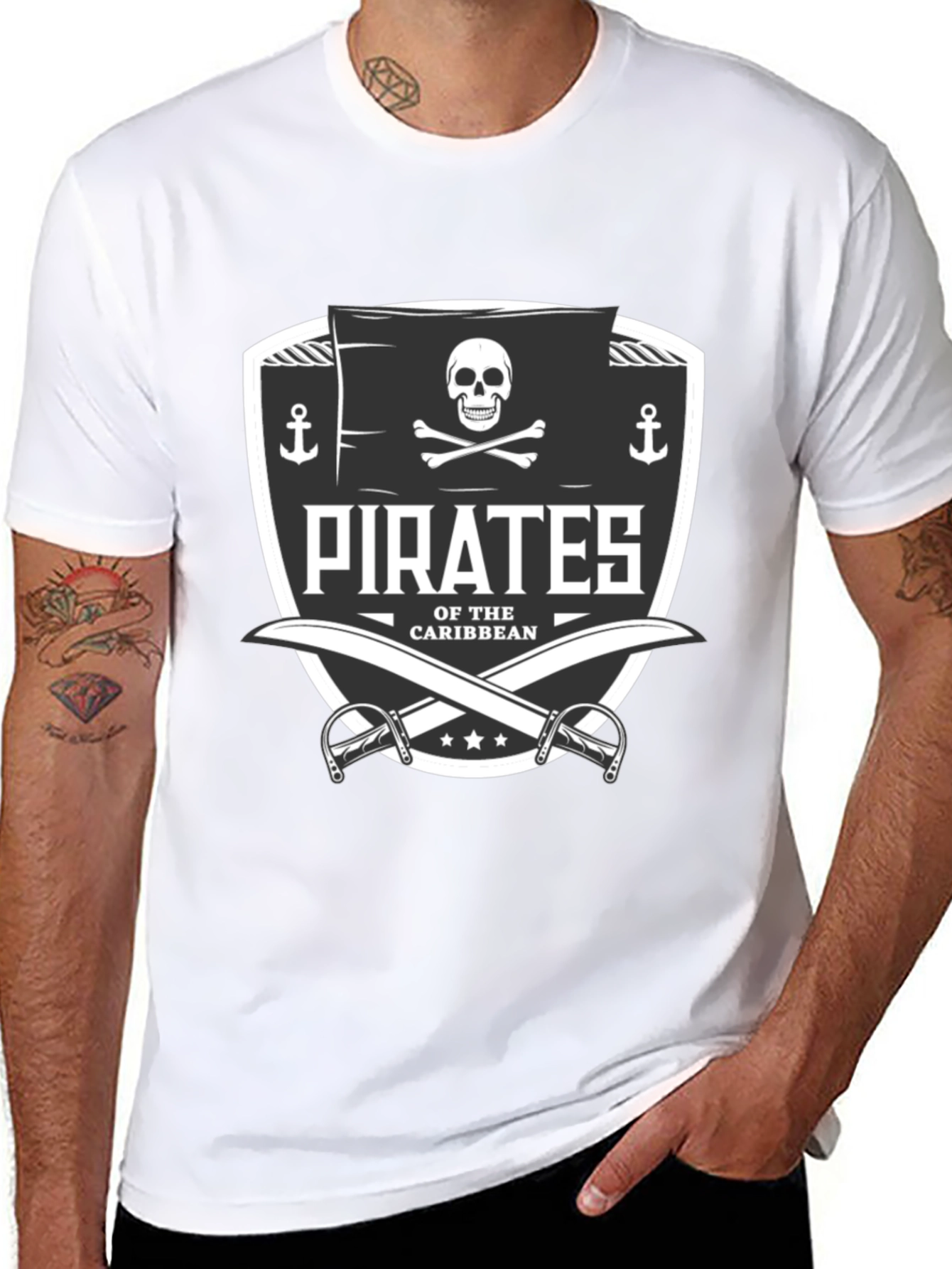 Pirates of the Caribbean Black T-Shirt