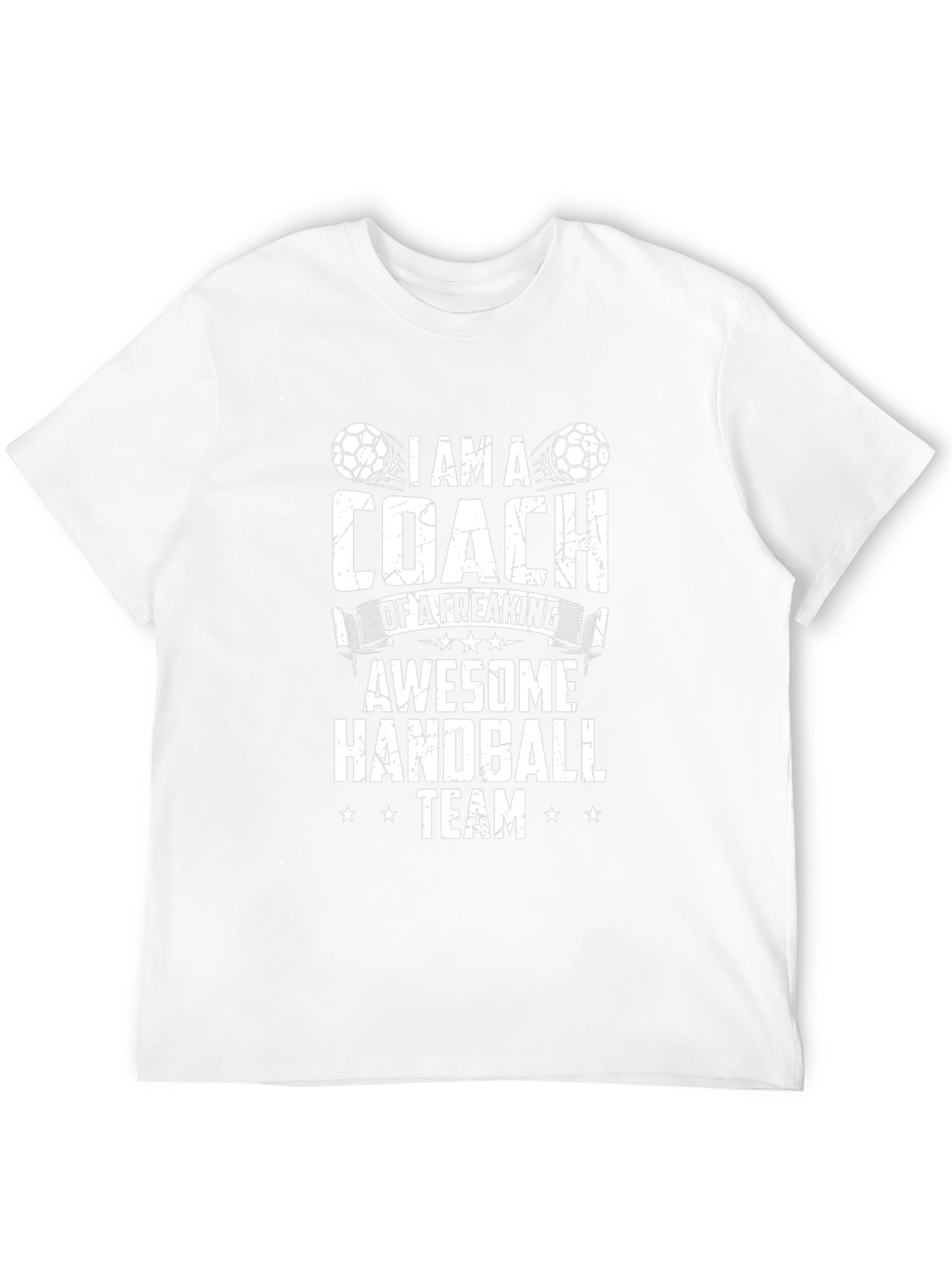 Handball Coach T-Shirt - Awesome Team Tee