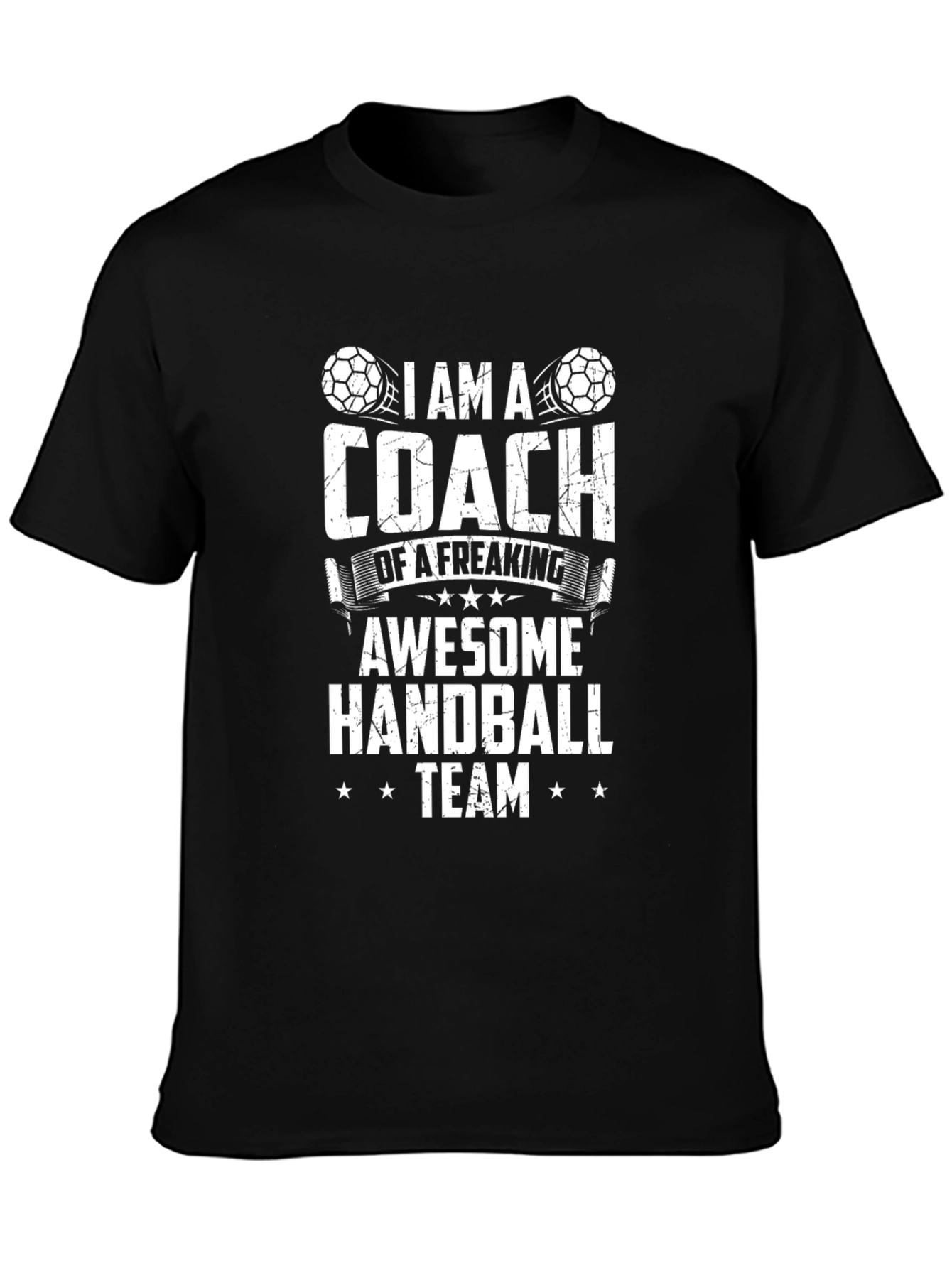 Handball Coach T-Shirt - Awesome Team Tee