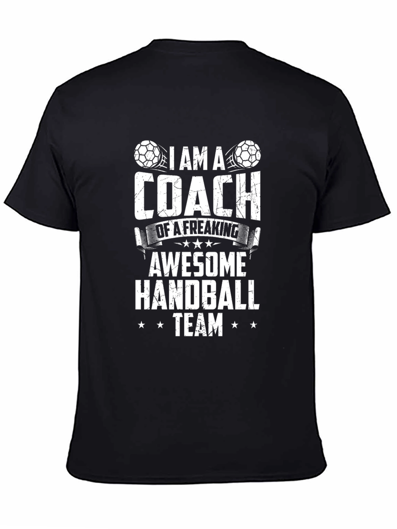 Handball Coach T-Shirt - Awesome Team Tee