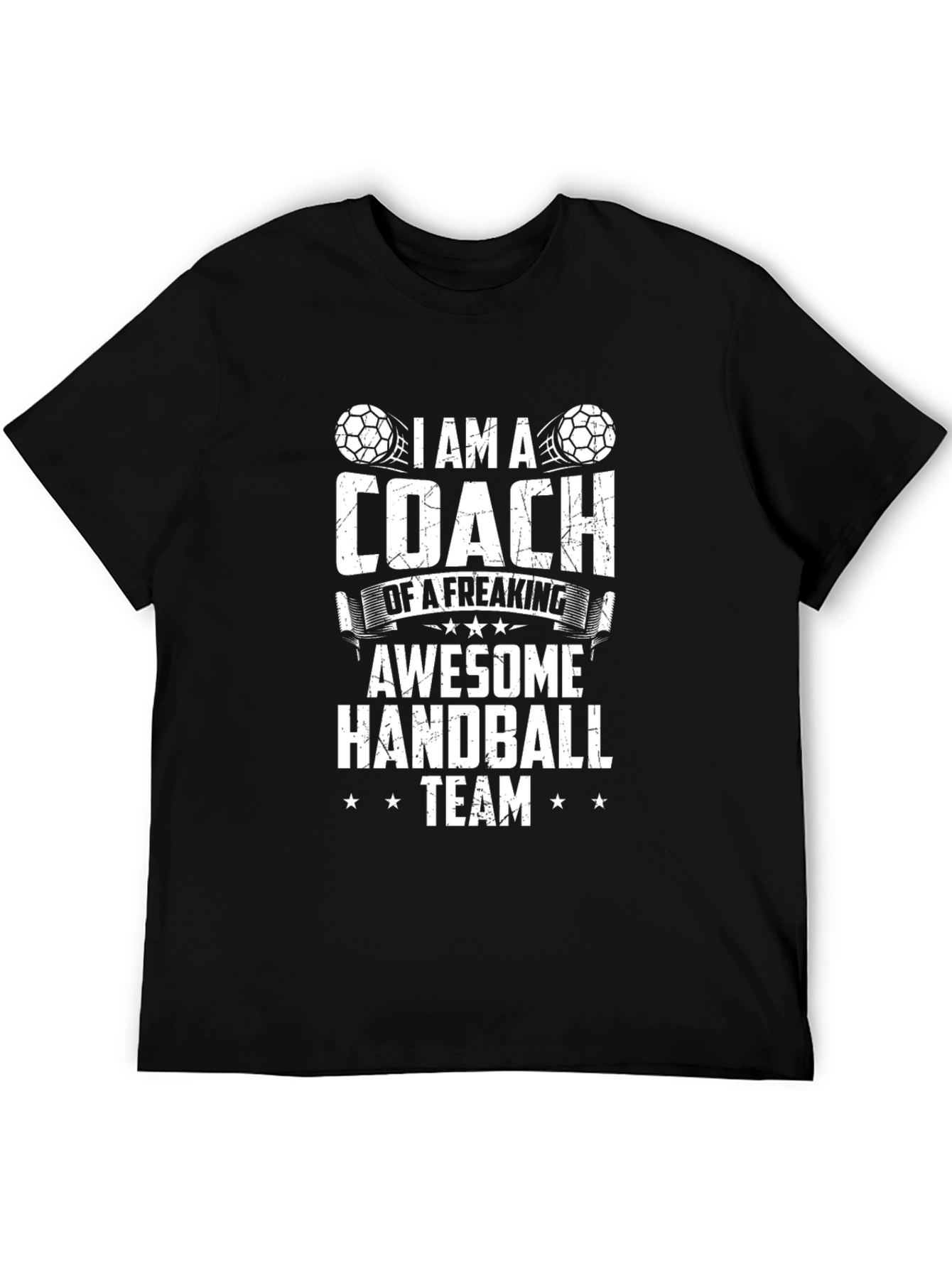 Handball Coach T-Shirt - Awesome Team Tee