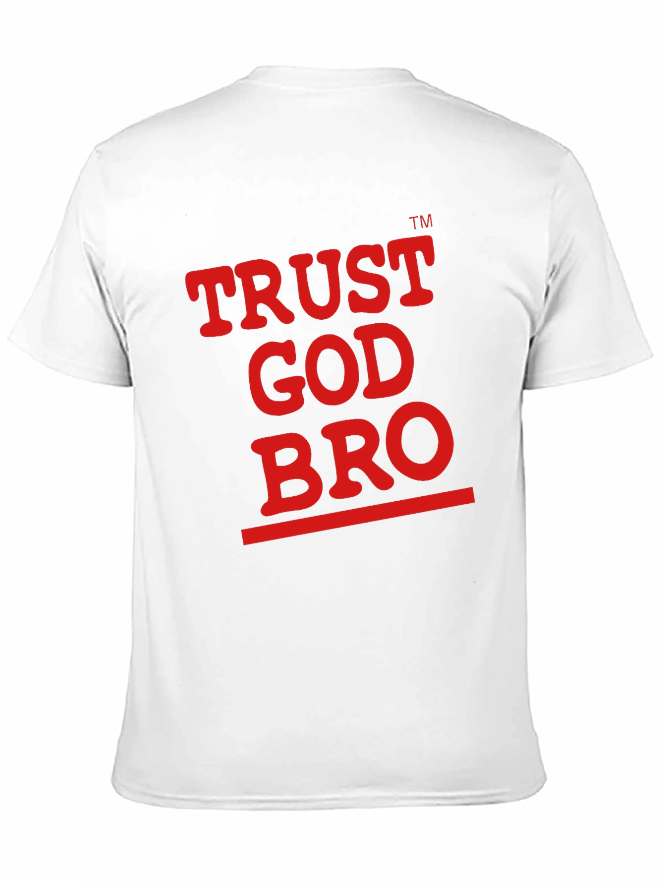 Trust God Bro Graphic Tee - Black Cotton T-Shirt