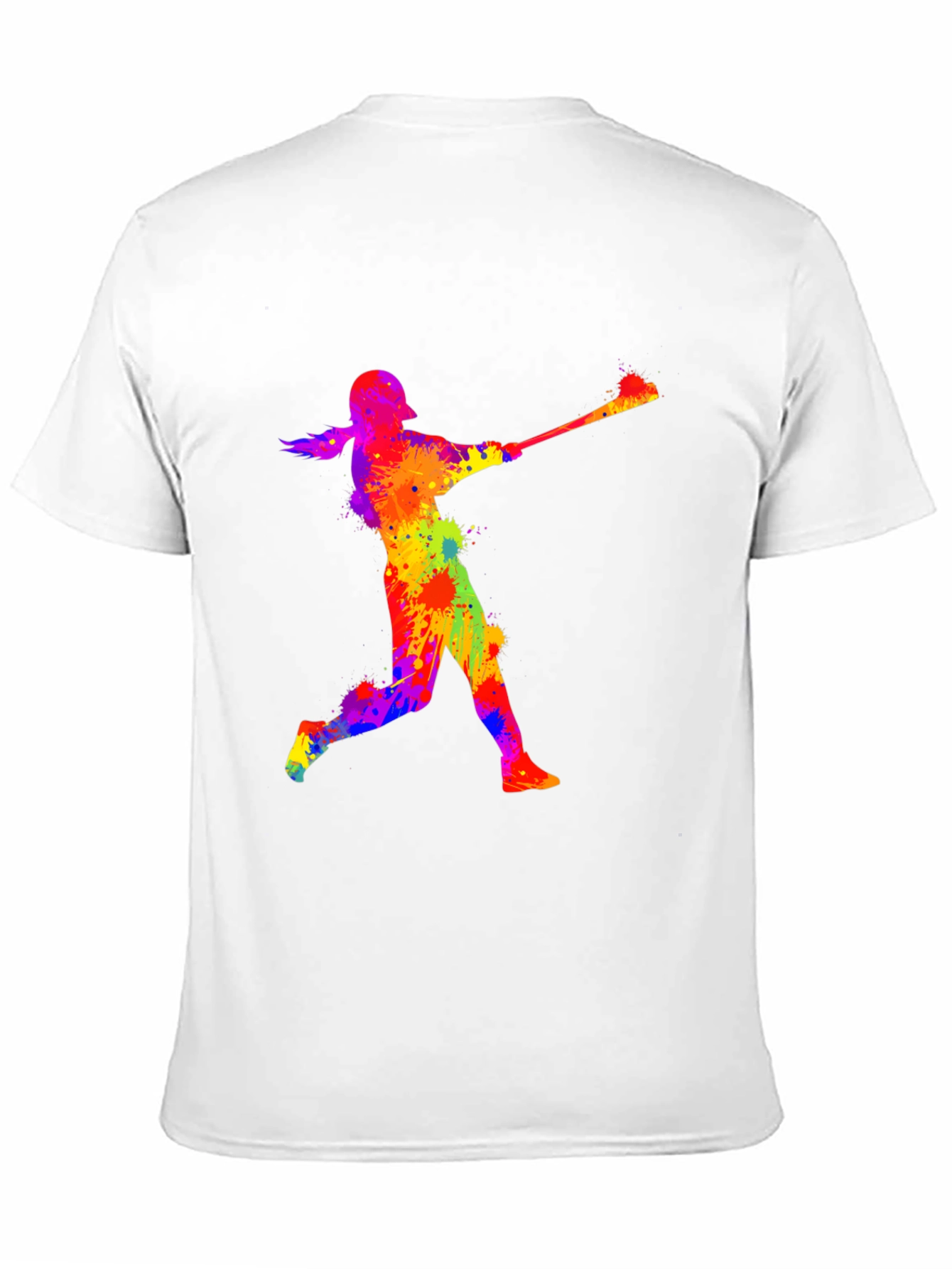 Baseball Player Art T-Shirt