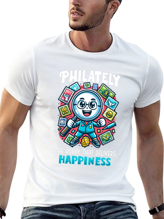 Philately Hobby T-Shirt - Stamp Collecting Apparel