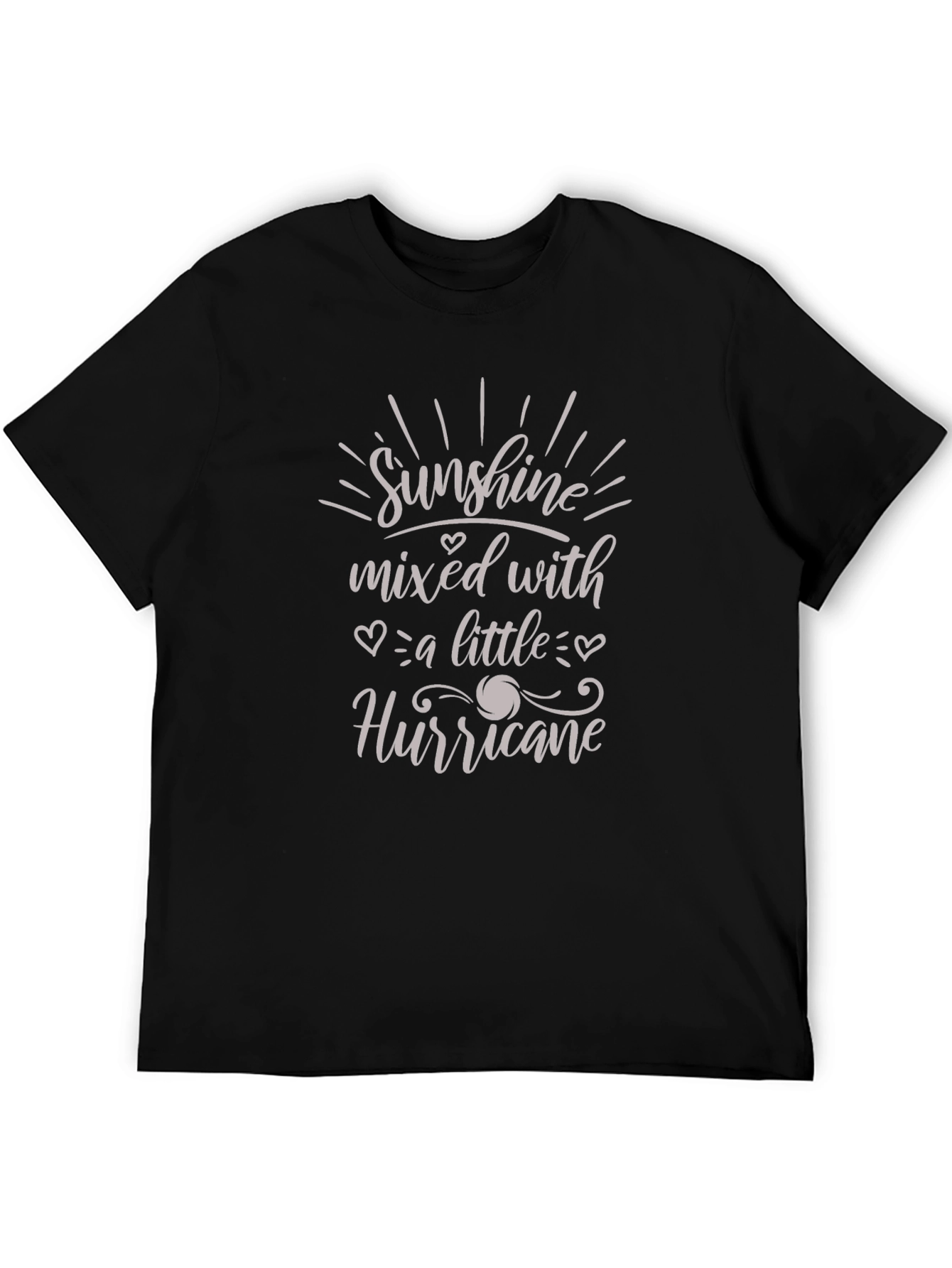 Sunshine Hurricane Black Graphic Tee