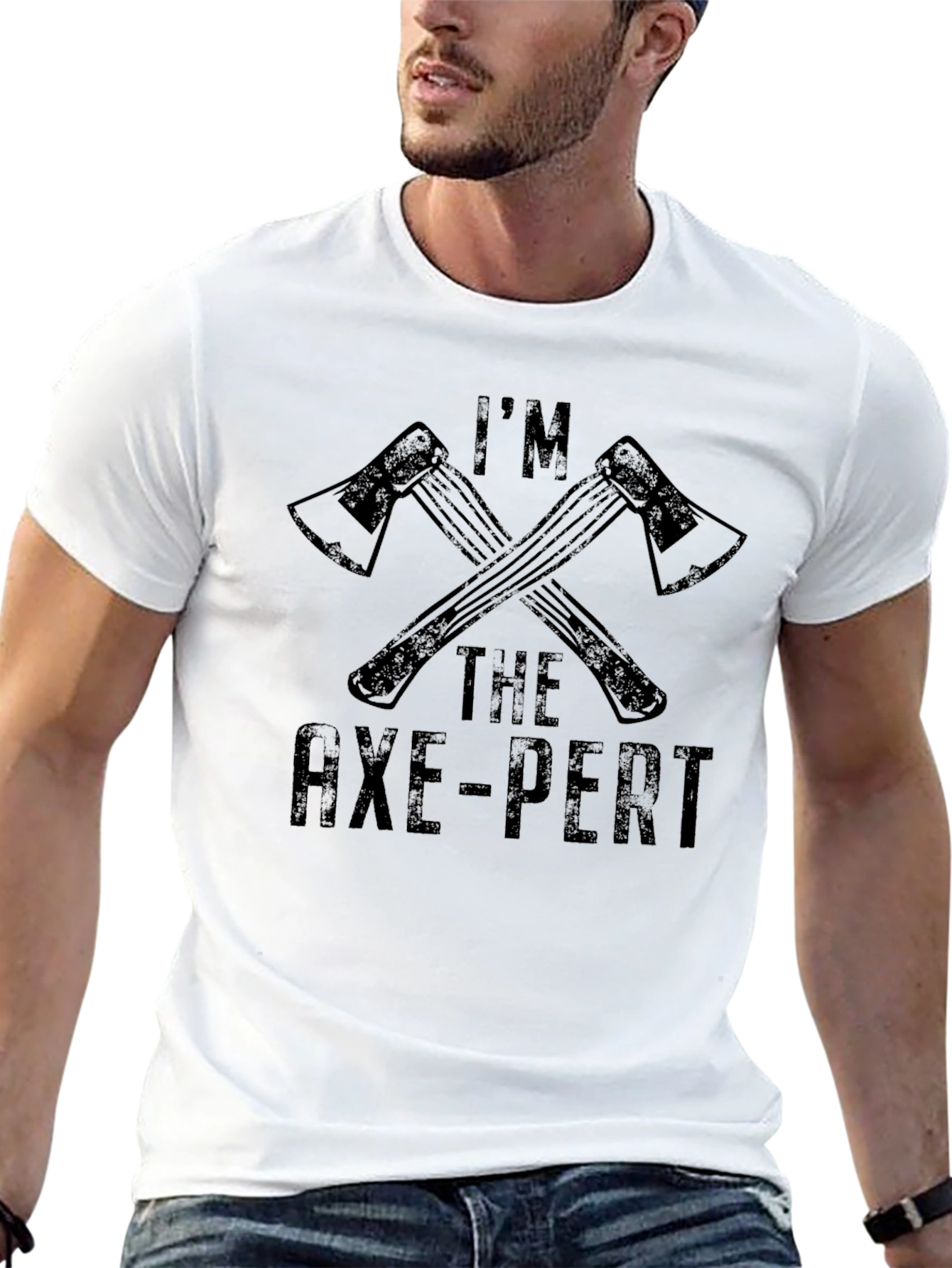 Im The Axe-Pert Mens Black T-Shirt