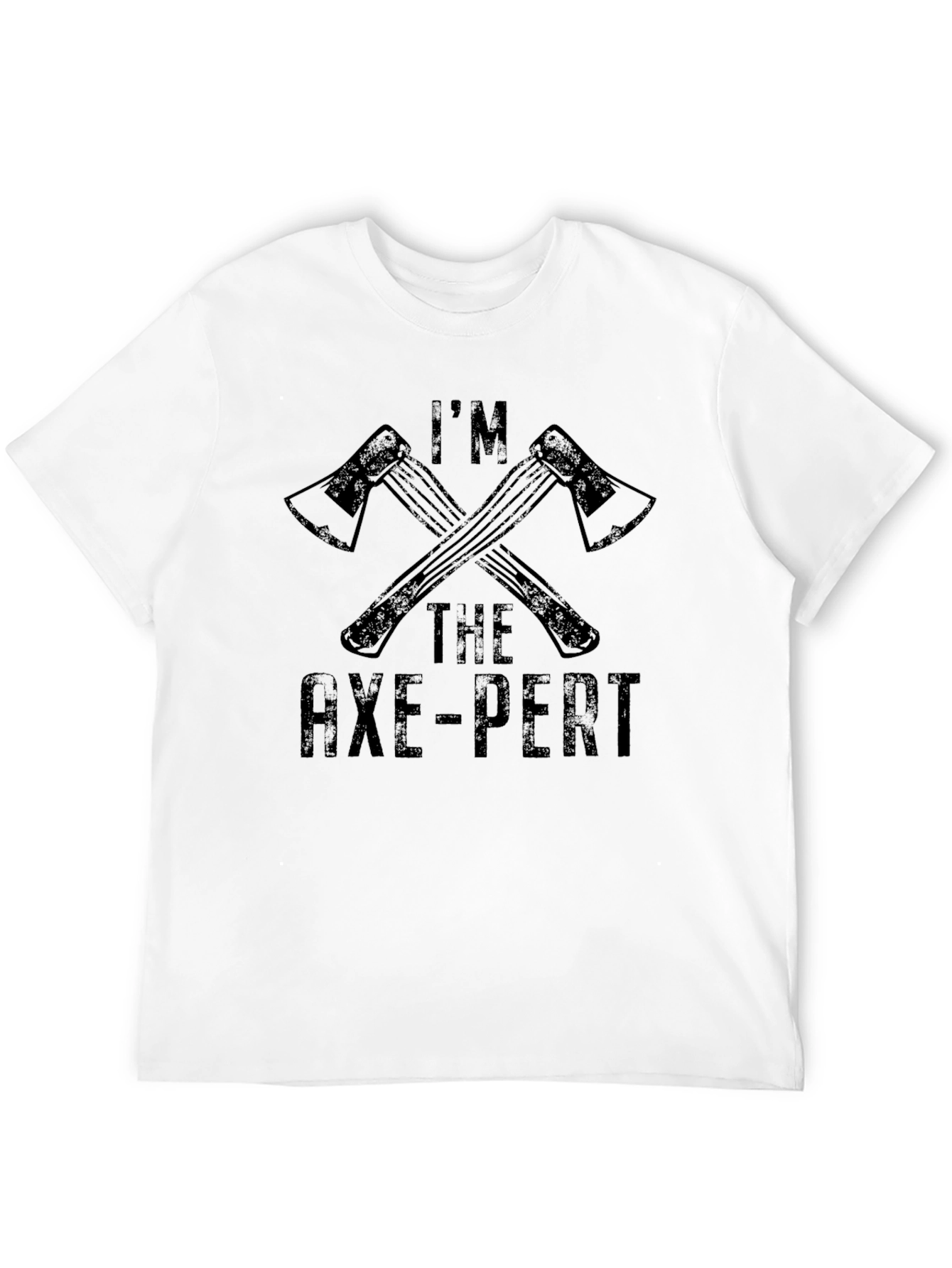 Im The Axe-Pert Mens Black T-Shirt