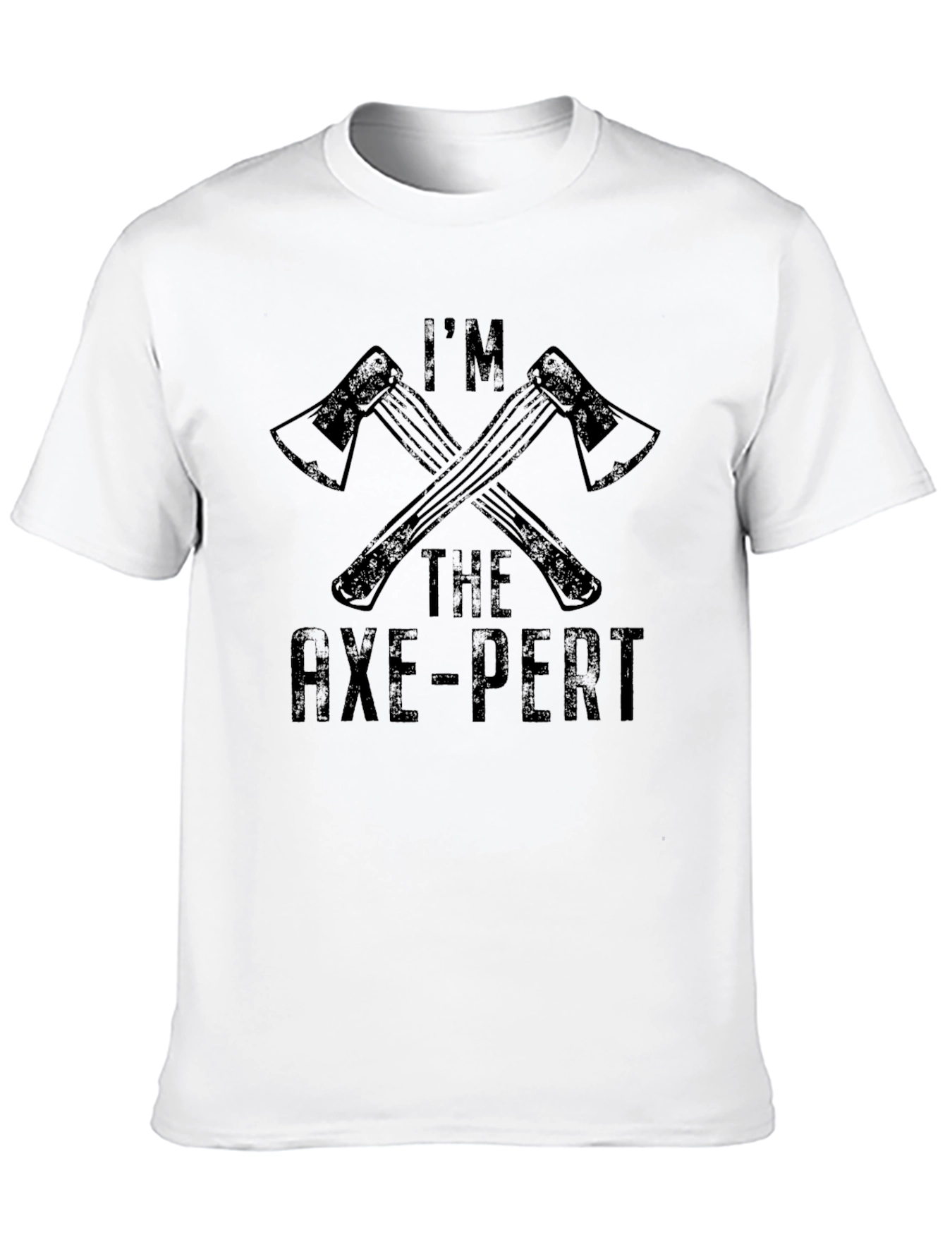 Im The Axe-Pert Mens Black T-Shirt