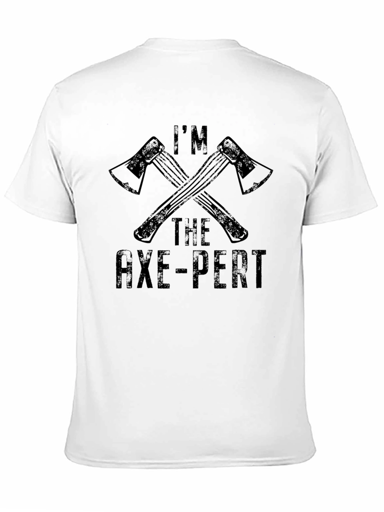 Im The Axe-Pert Mens Black T-Shirt