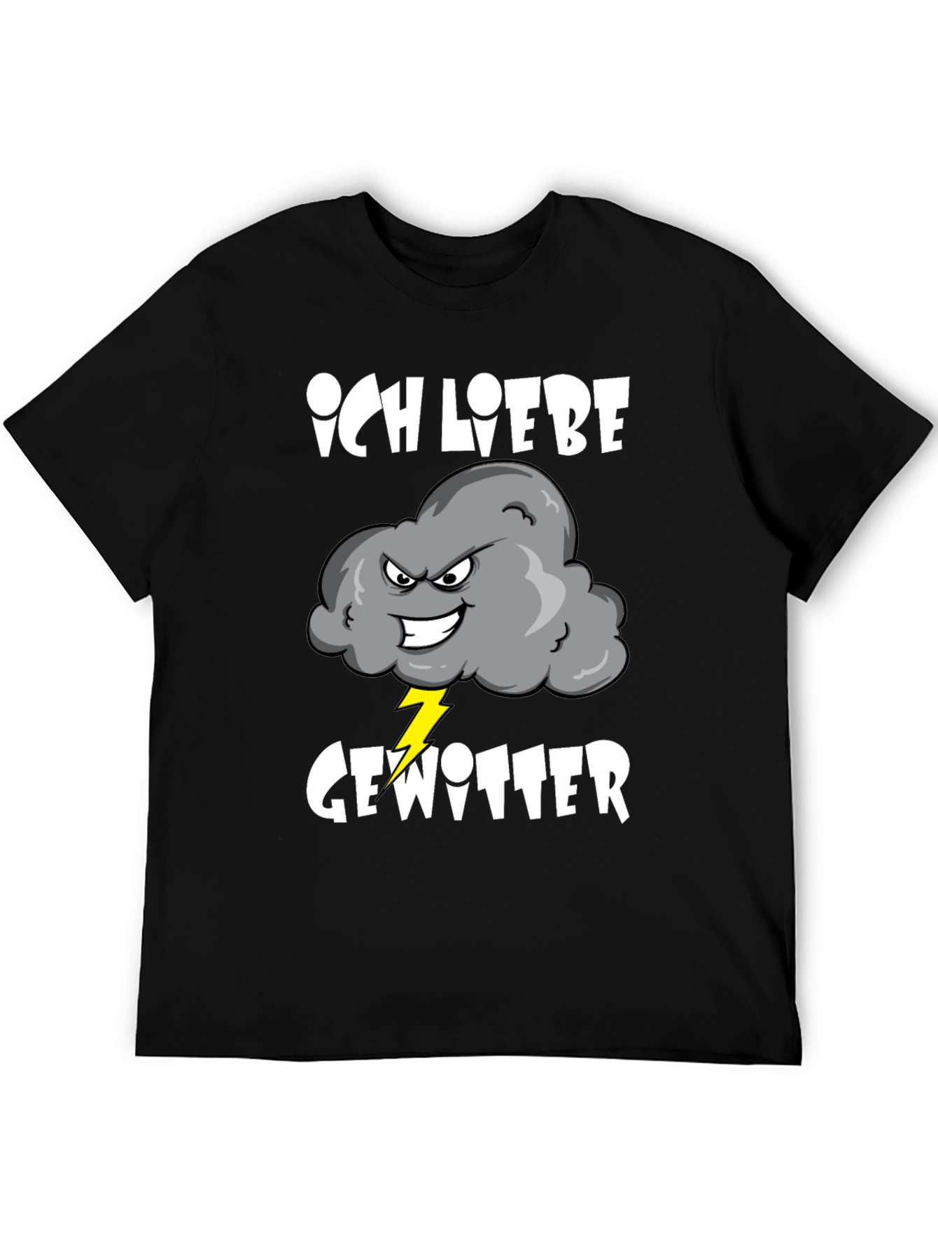Ich Liebe Gewitter T-Shirt - Thunderstorm Lover Tee