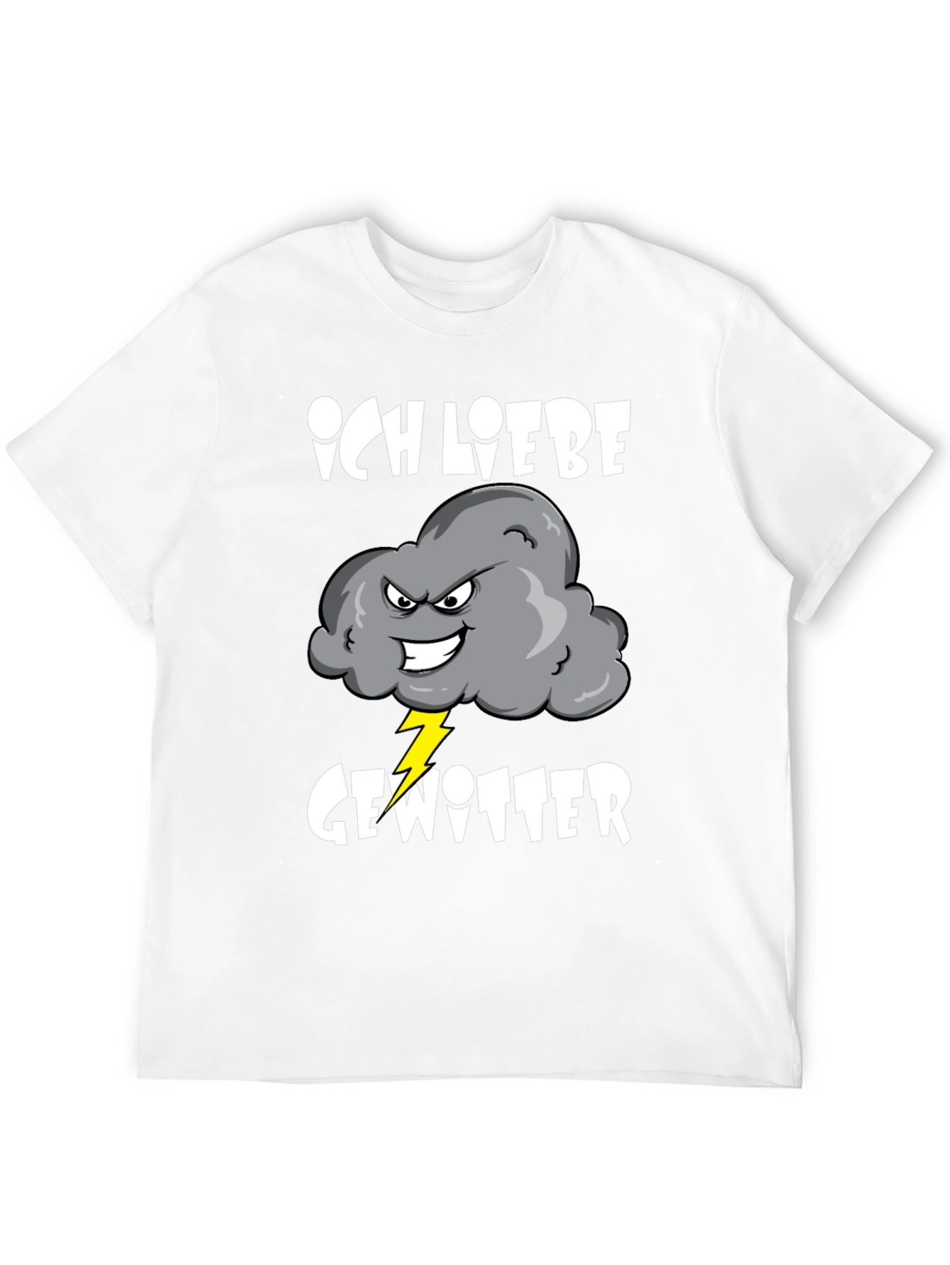 Ich Liebe Gewitter T-Shirt - Thunderstorm Lover Tee