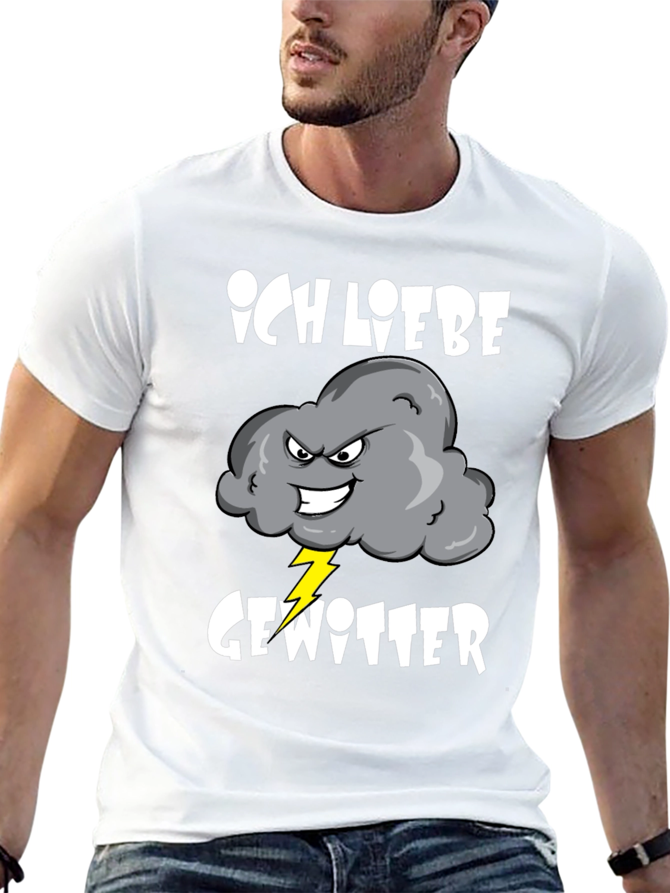 Ich Liebe Gewitter T-Shirt - Thunderstorm Lover Tee