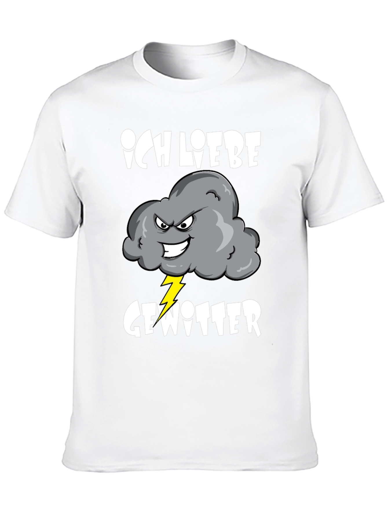 Ich Liebe Gewitter T-Shirt - Thunderstorm Lover Tee
