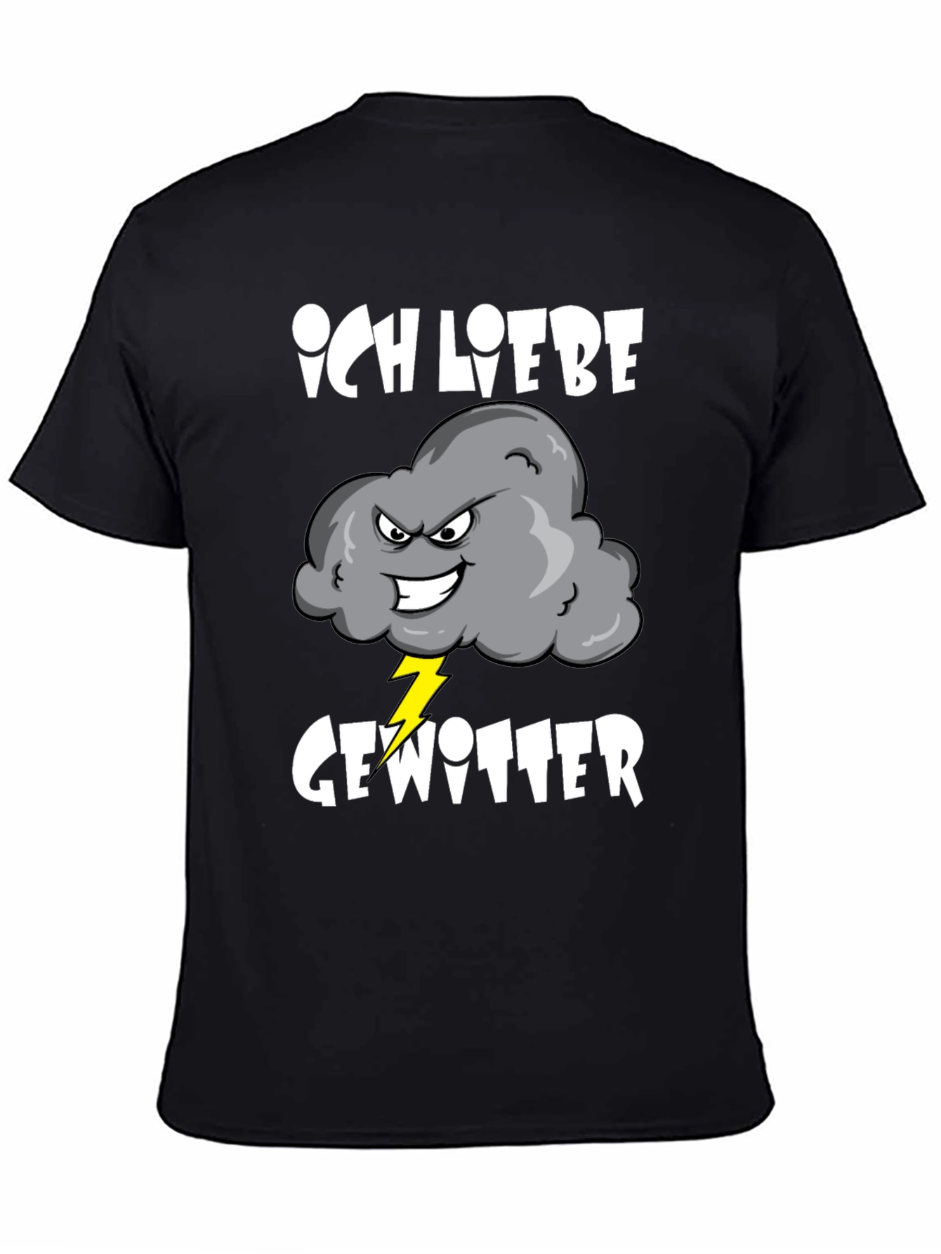 Ich Liebe Gewitter T-Shirt - Thunderstorm Lover Tee
