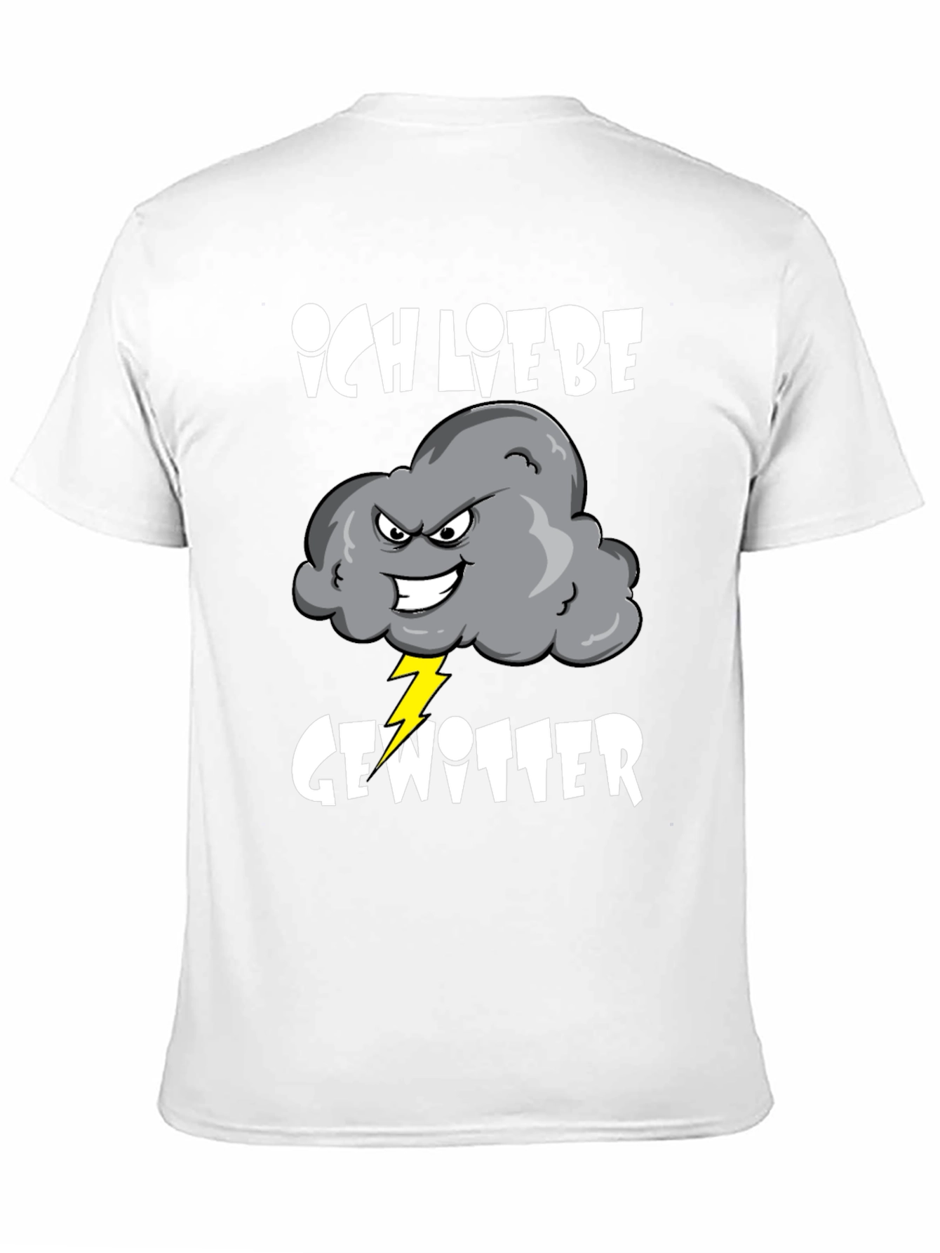 Ich Liebe Gewitter T-Shirt - Thunderstorm Lover Tee