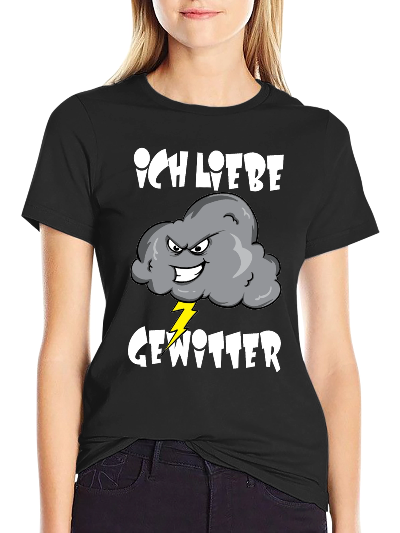 Ich Liebe Gewitter T-Shirt - Thunderstorm Lover Tee