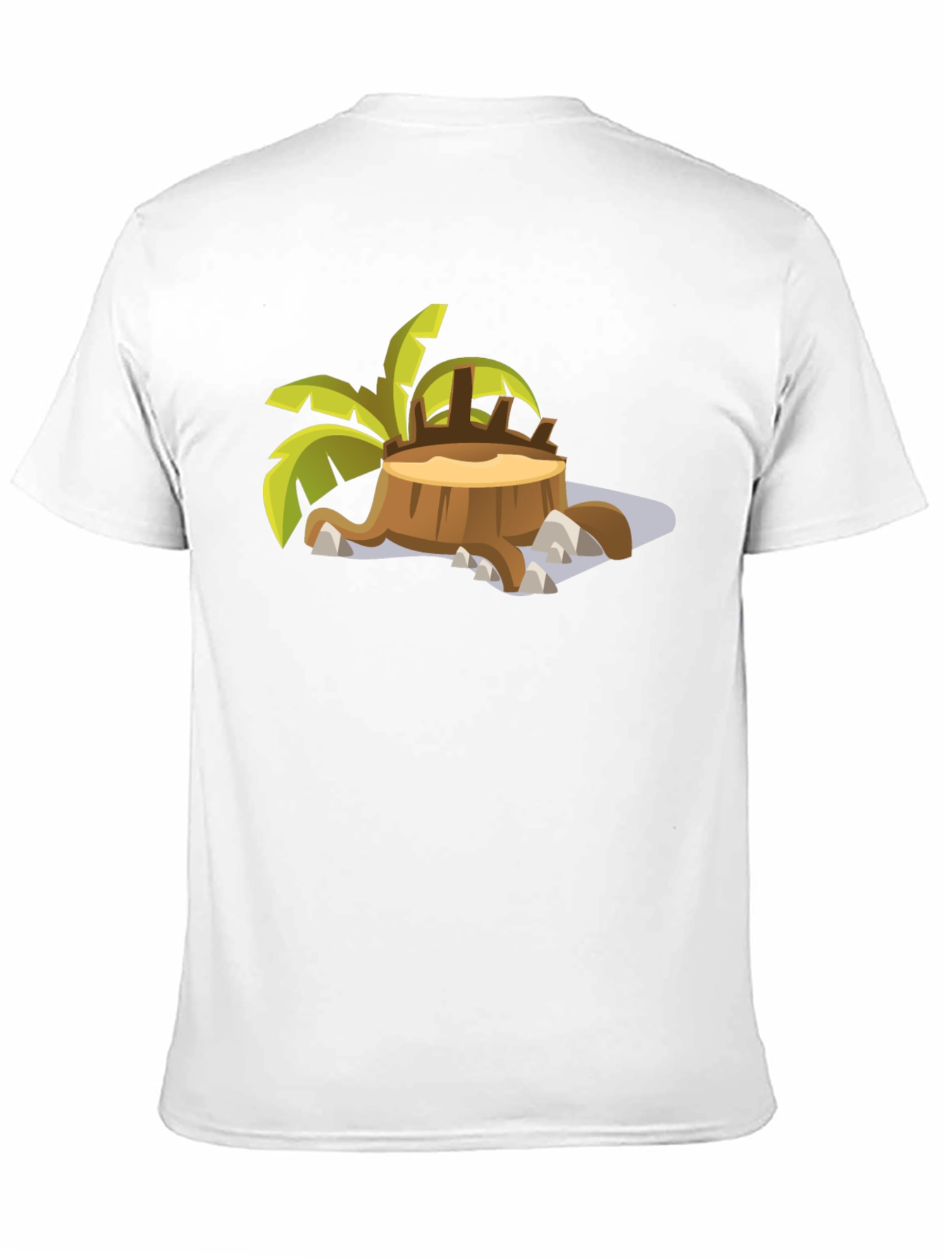 Tropical Stump T-Shirt - Black