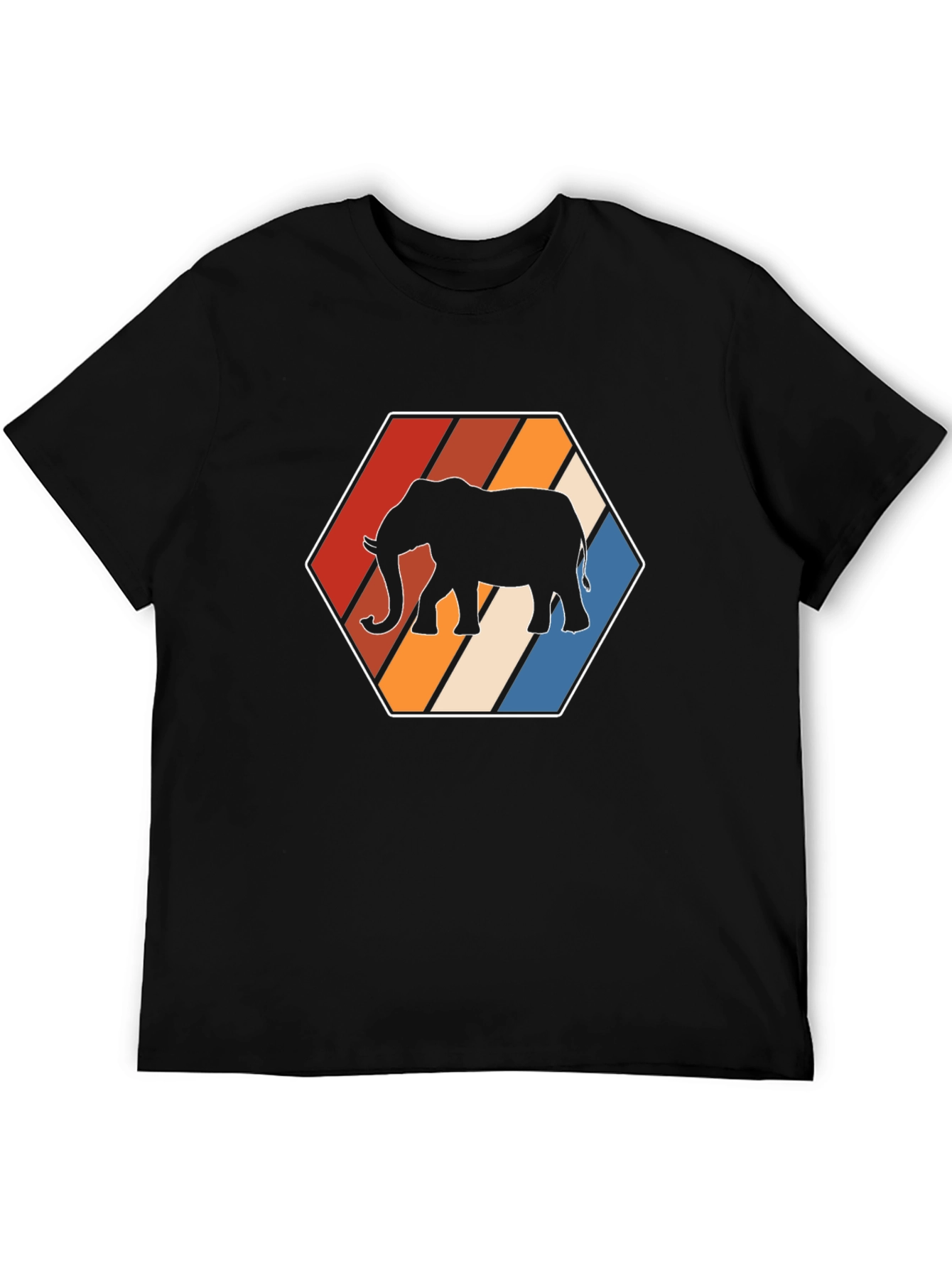 Retro Elephant Graphic Tee