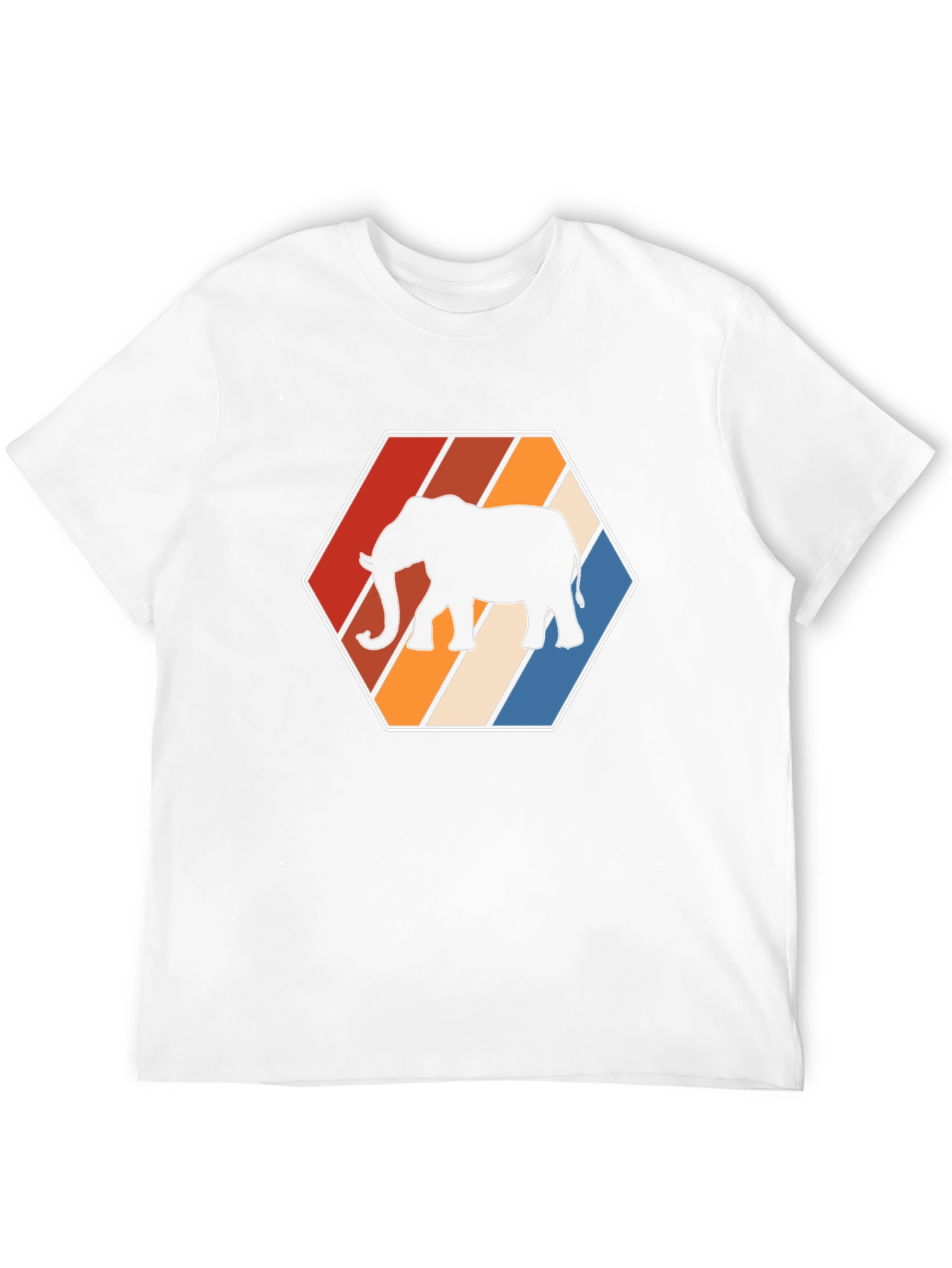 Retro Elephant Graphic Tee
