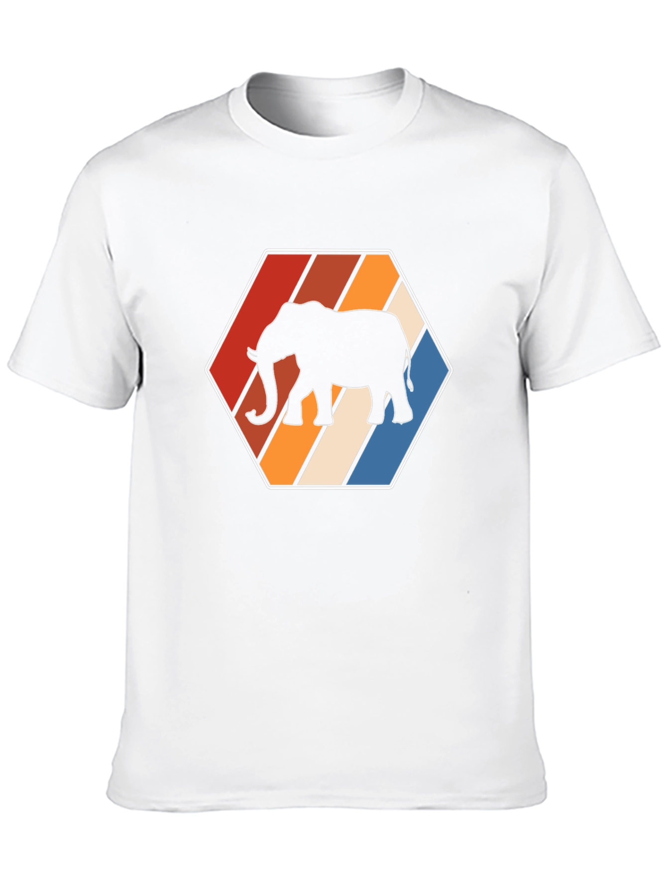Retro Elephant Graphic Tee