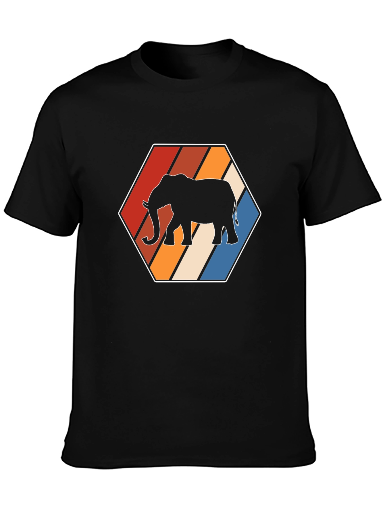 Retro Elephant Graphic Tee