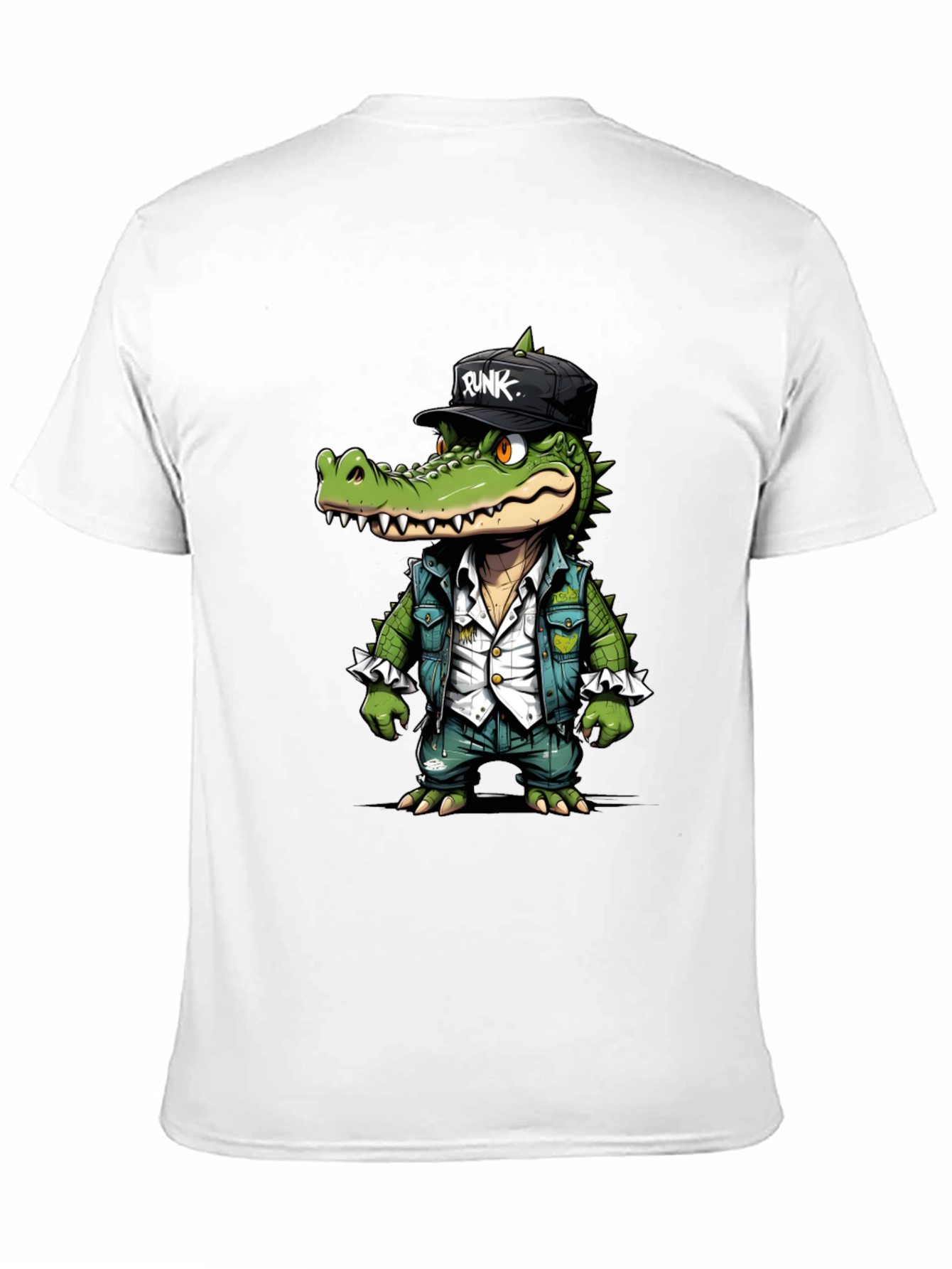 Cool Crocodile Cartoon T-Shirt