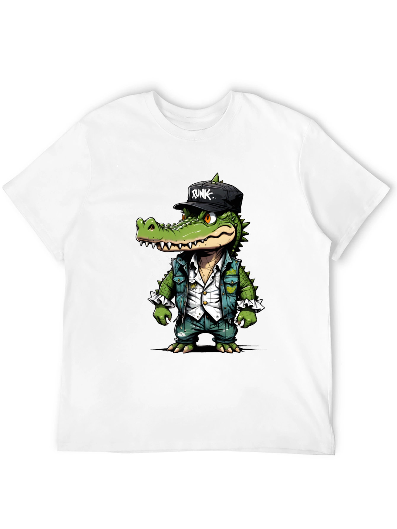 Cool Crocodile Cartoon T-Shirt
