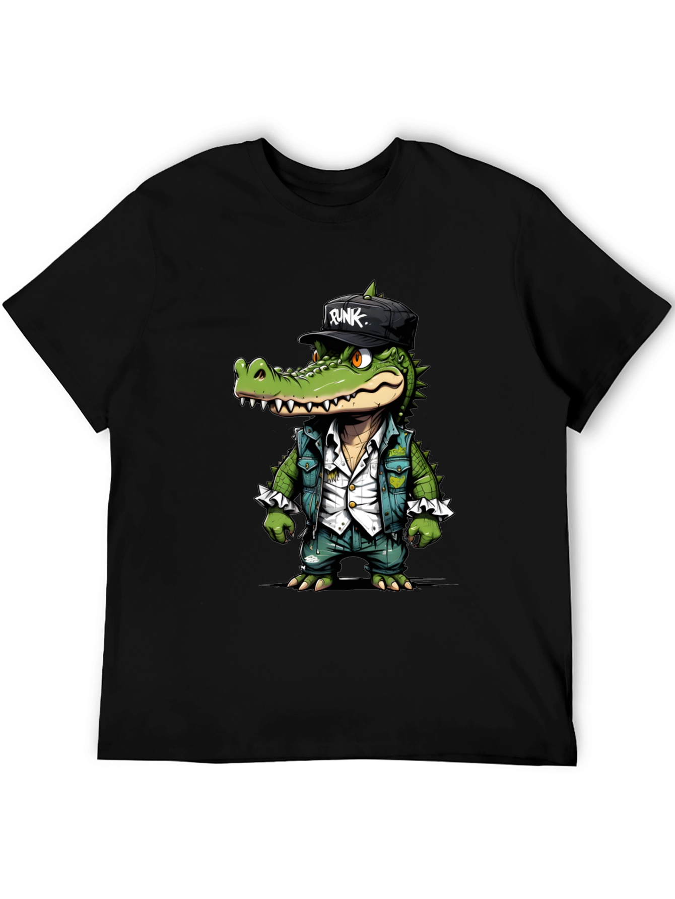 Cool Crocodile Cartoon T-Shirt