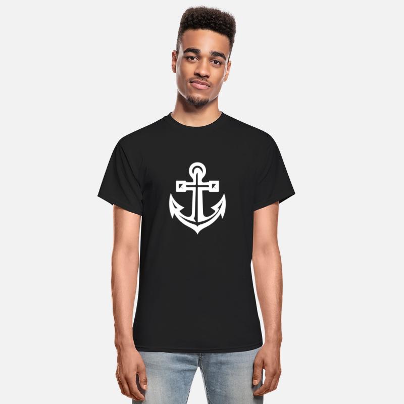 Very Old Anchor In Tattoo Style