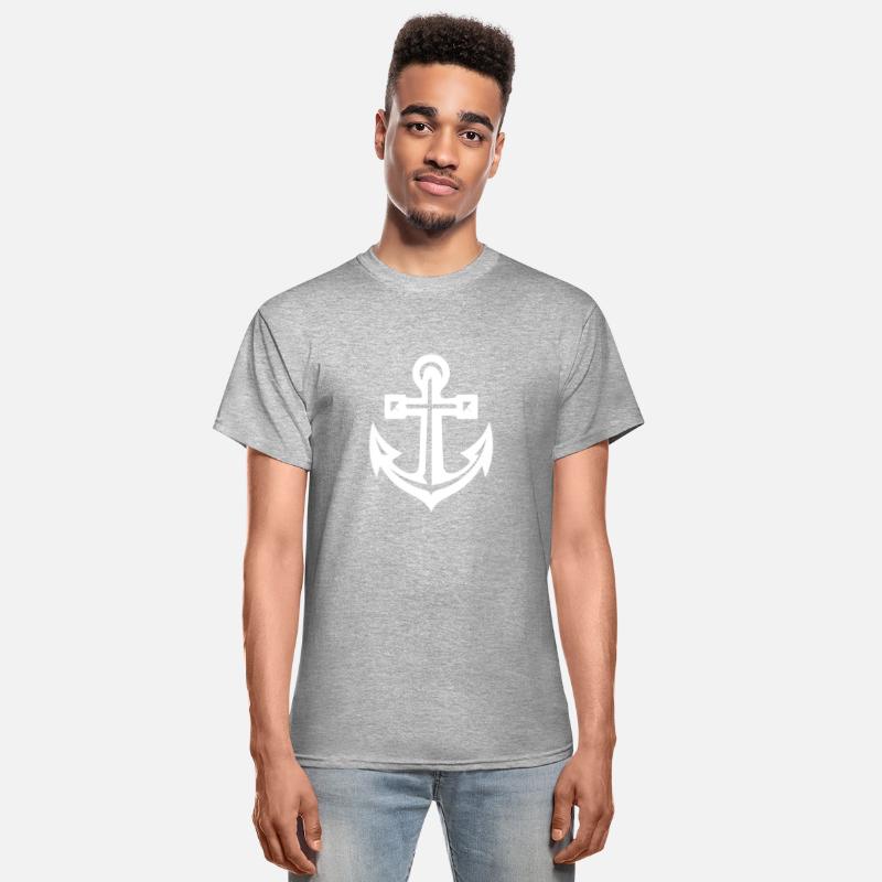 Very Old Anchor In Tattoo Style