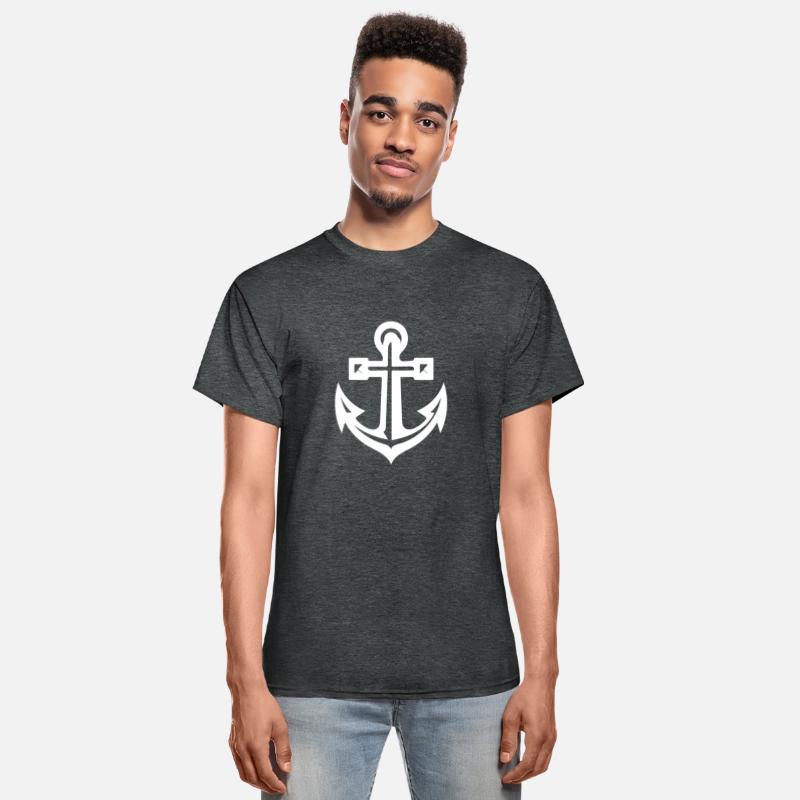 Very Old Anchor In Tattoo Style