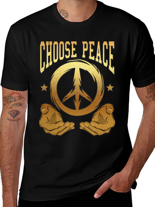 Choose Peace Graphic T-Shirt