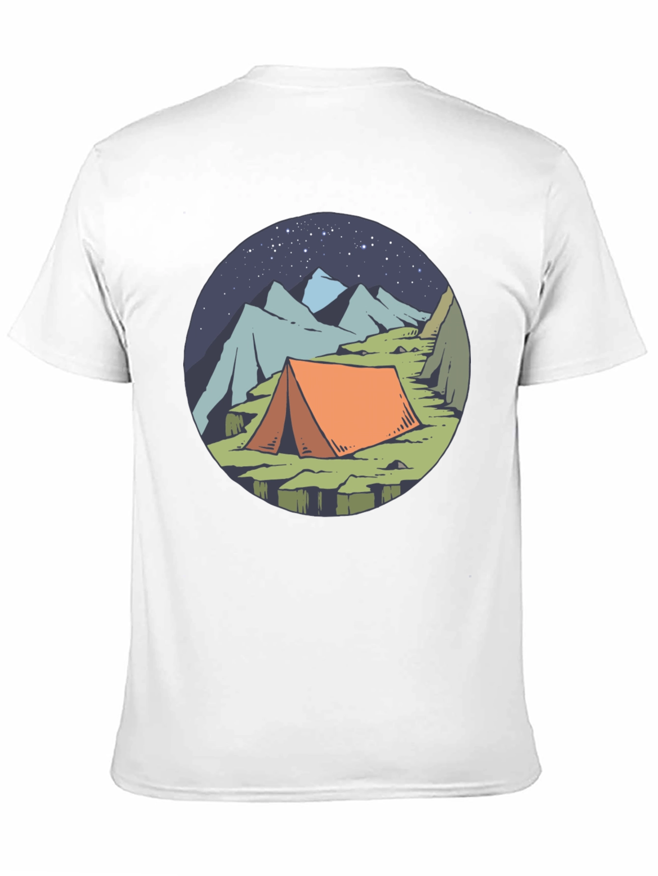 Camping Tent Graphic Tee - Adventure Awaits!