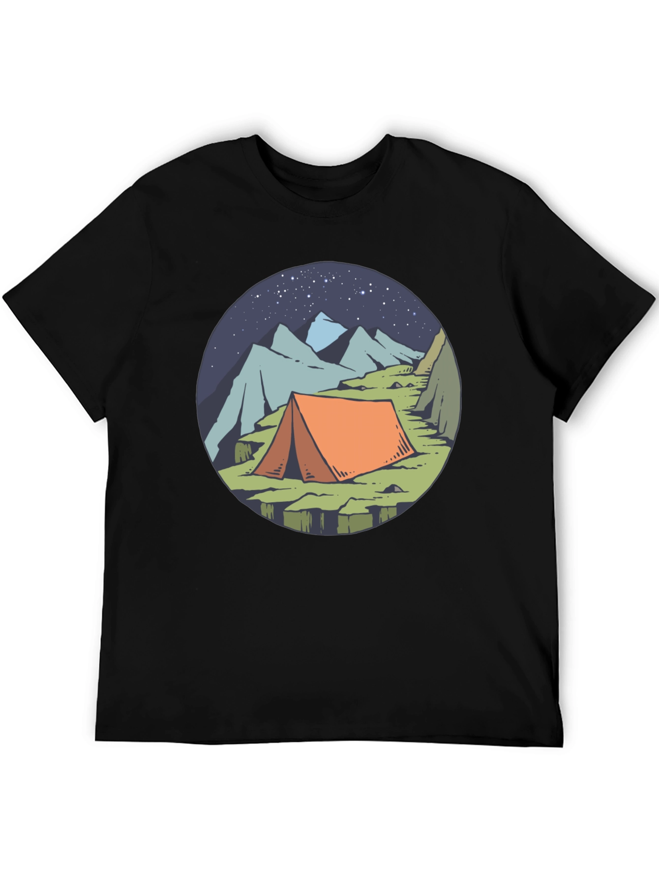 Camping Tent Graphic Tee - Adventure Awaits!