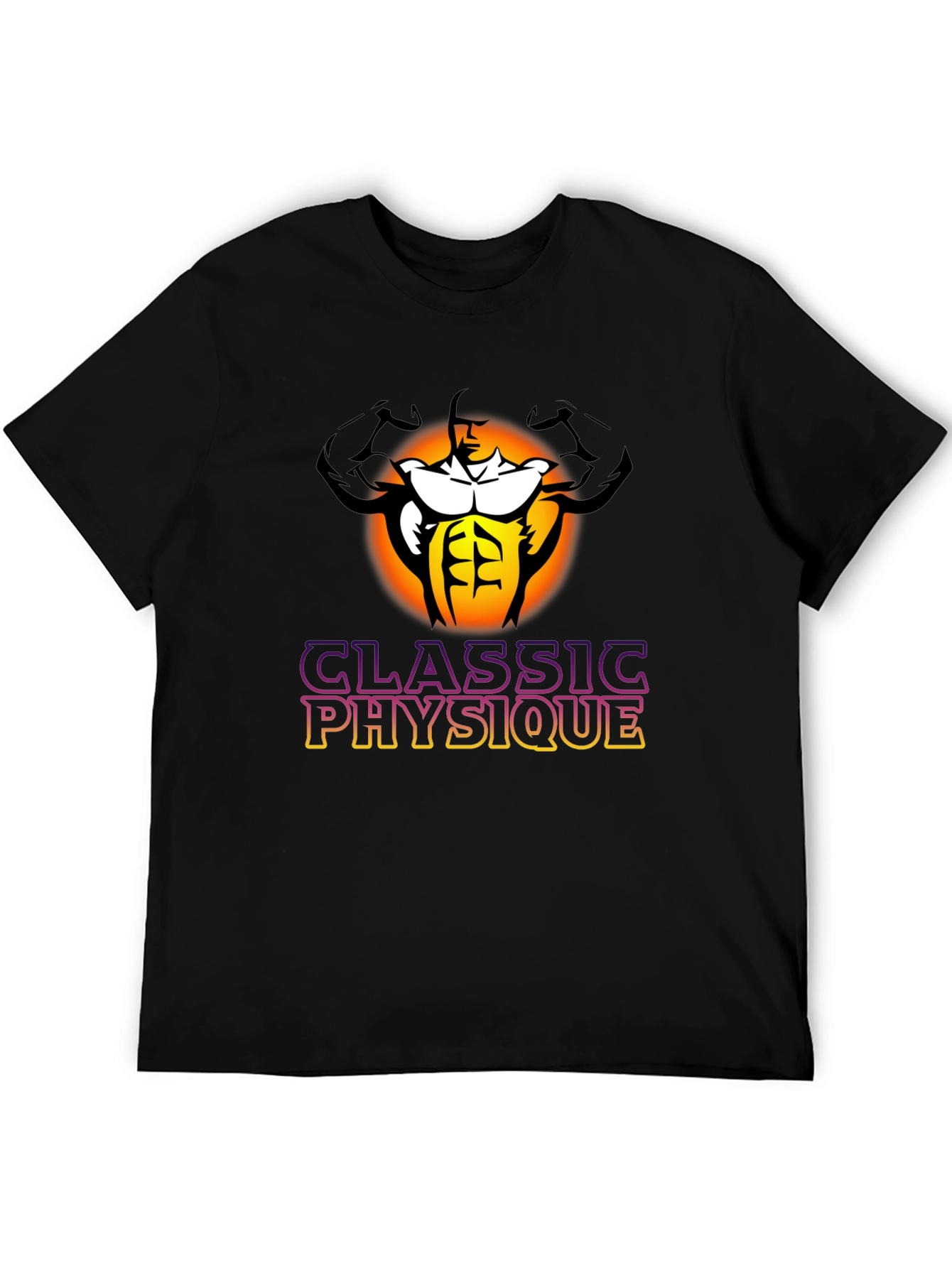 Classic Physique T-Shirt: Bodybuilder Graphic Tee