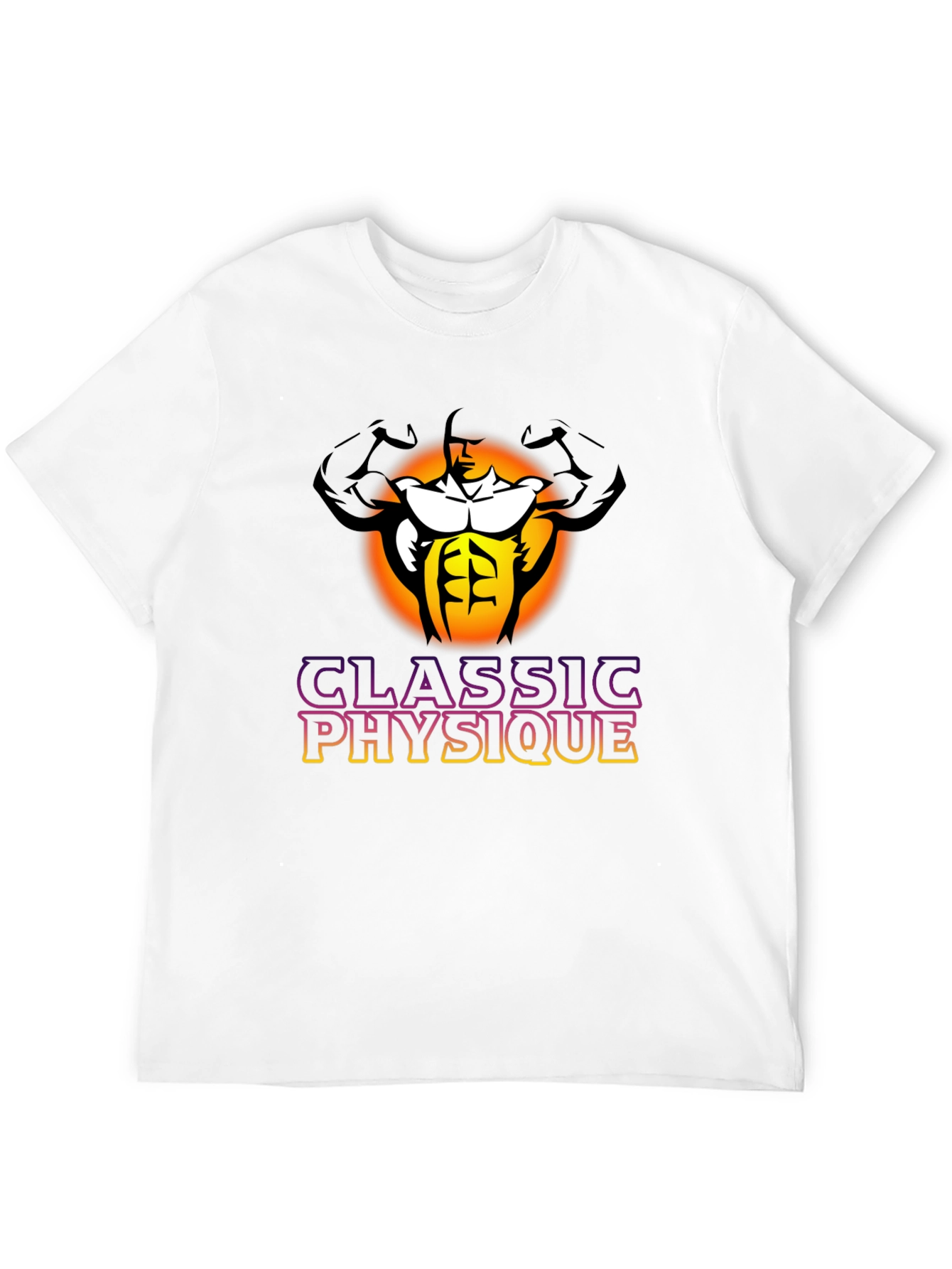 Classic Physique T-Shirt: Bodybuilder Graphic Tee
